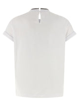 Brunello Cucinelli · Тениска · Бял | DontMiss.bg