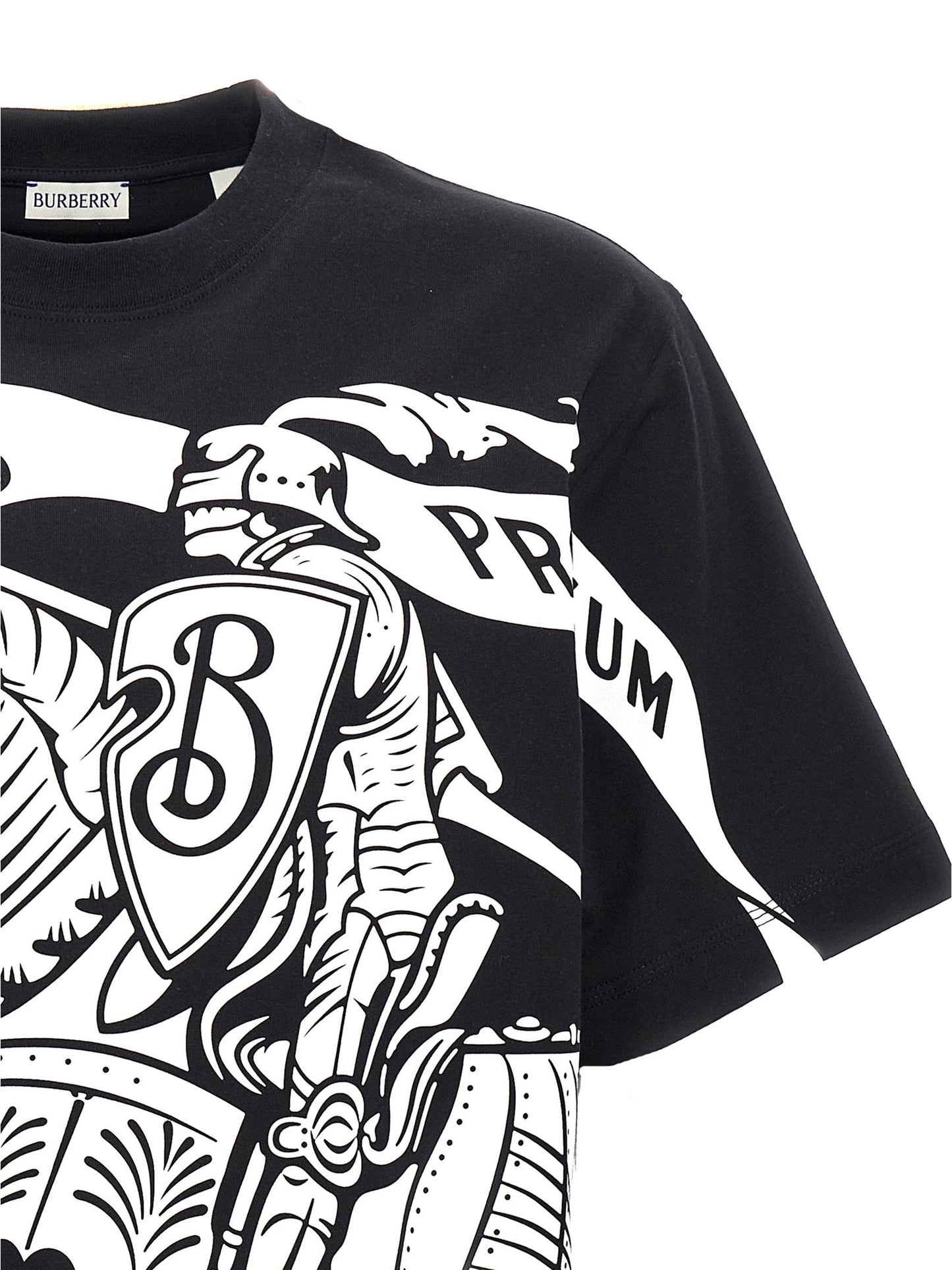 Burberry · Тениска · White/Black | DontMiss.bg