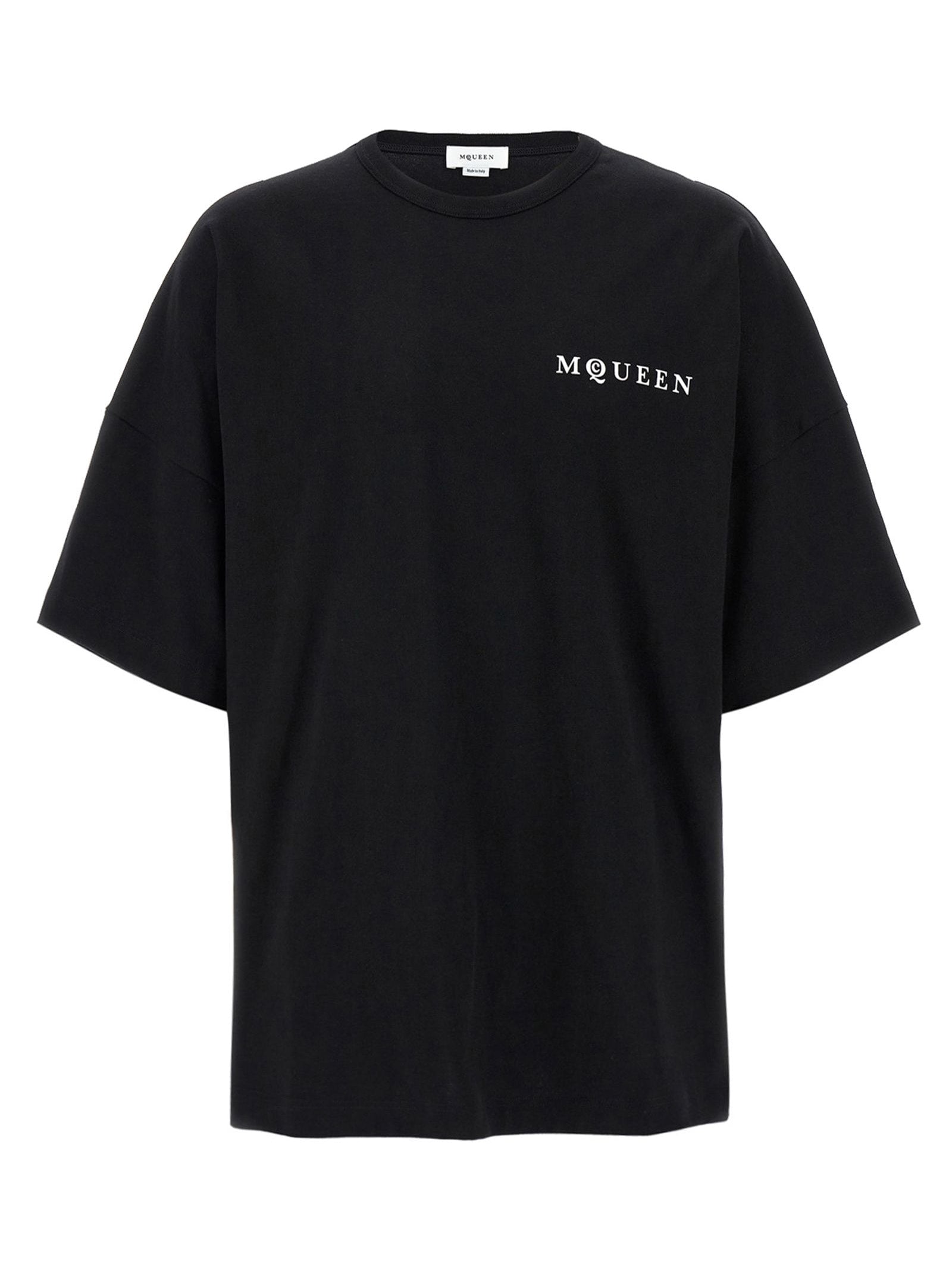 Alexander McQueen · Тениска · White/Black | DontMiss.bg