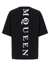 Alexander McQueen · Тениска · White/Black | DontMiss.bg