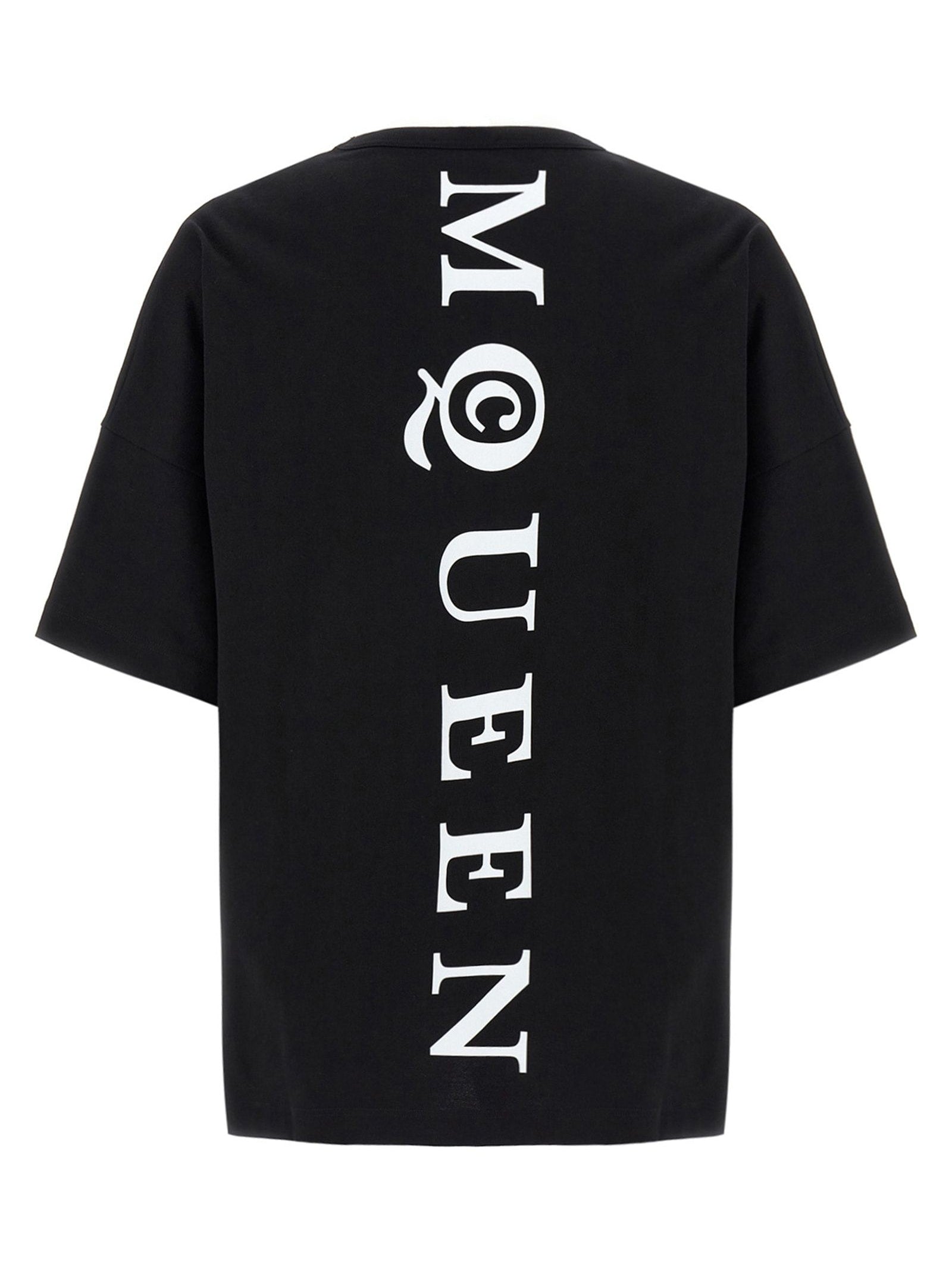 Alexander McQueen · Тениска · White/Black | DontMiss.bg