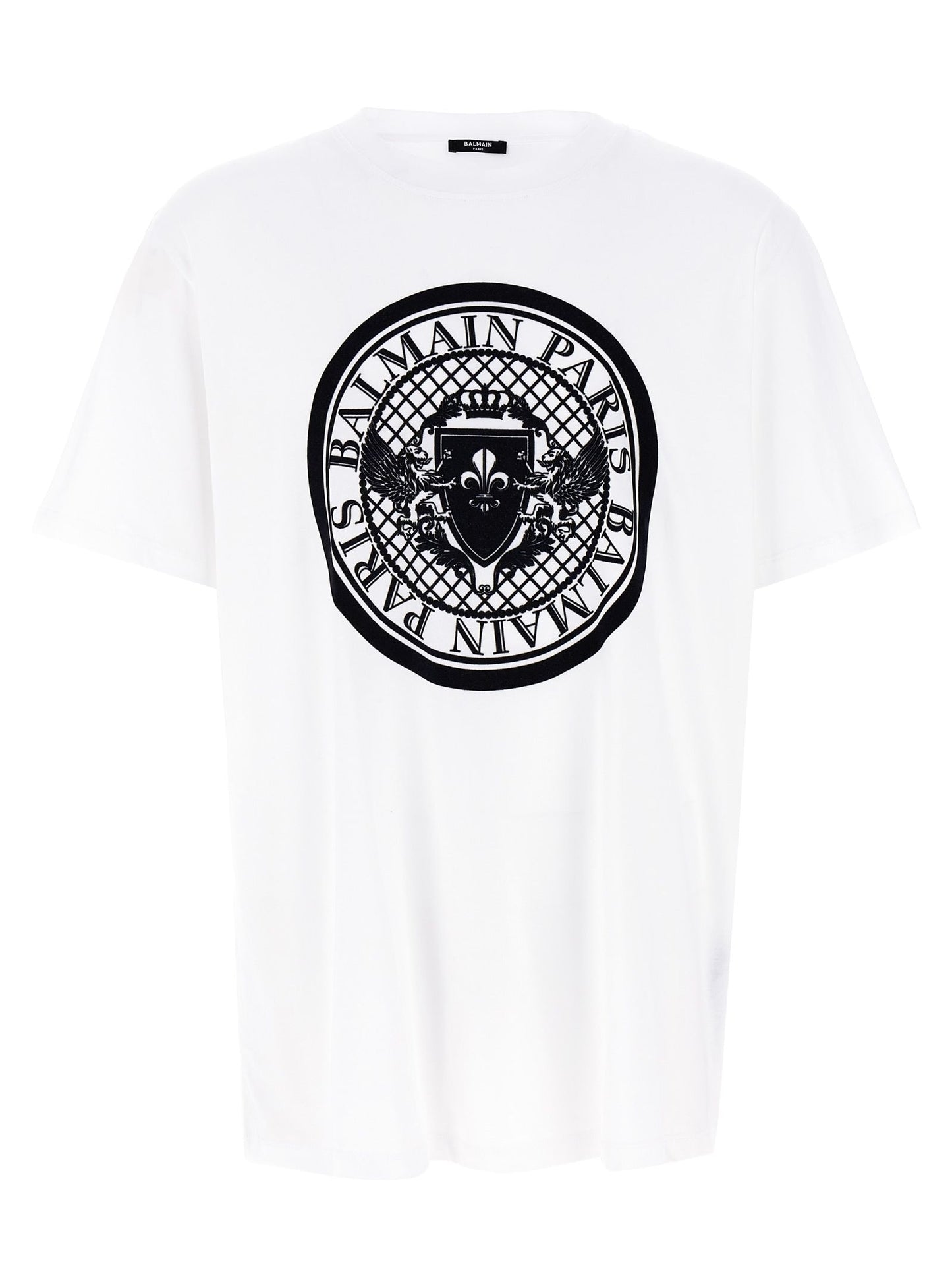 Balmain · Тениска · White/Black | DontMiss.bg