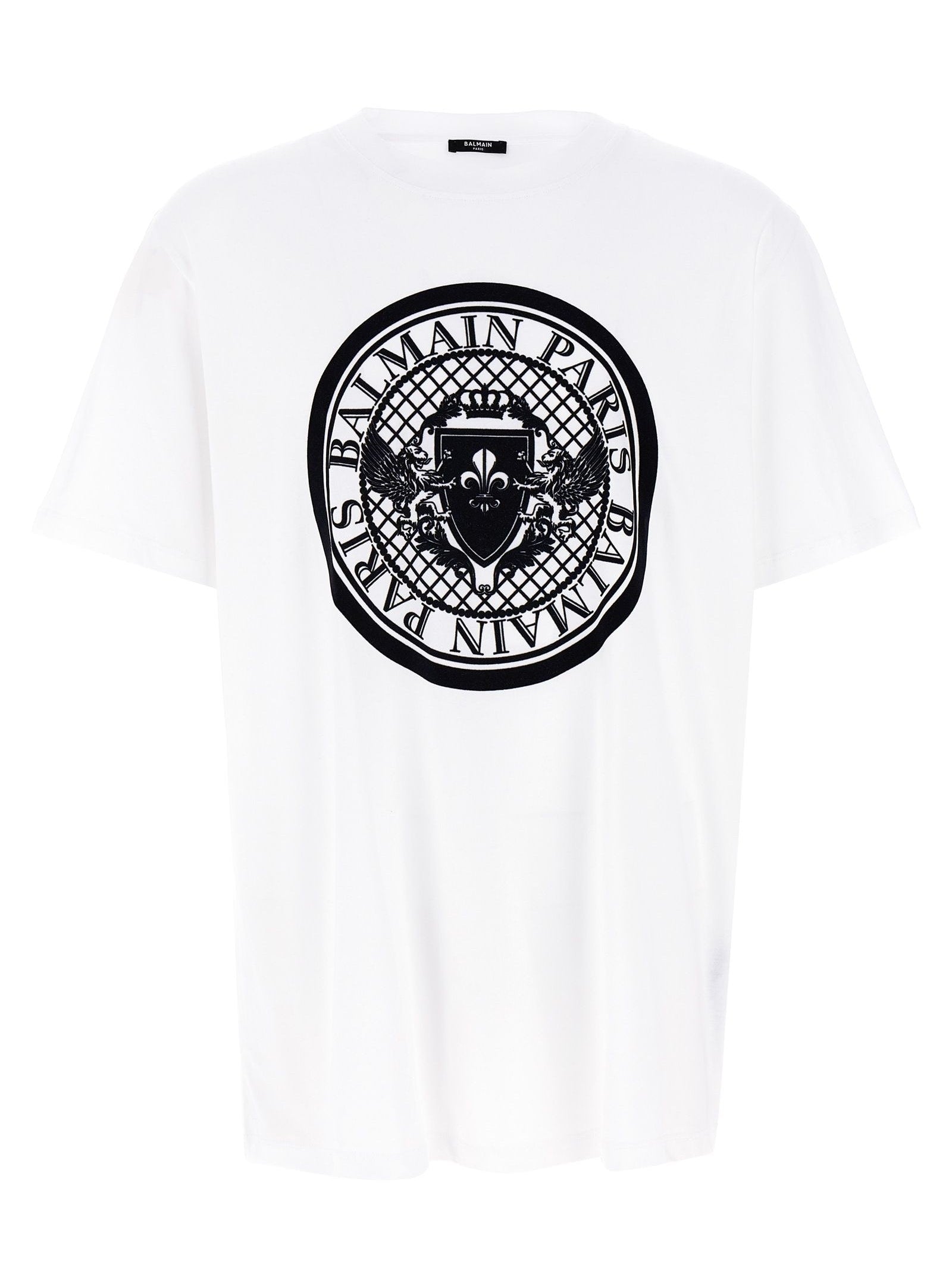 Balmain · Тениска · White/Black | DontMiss.bg