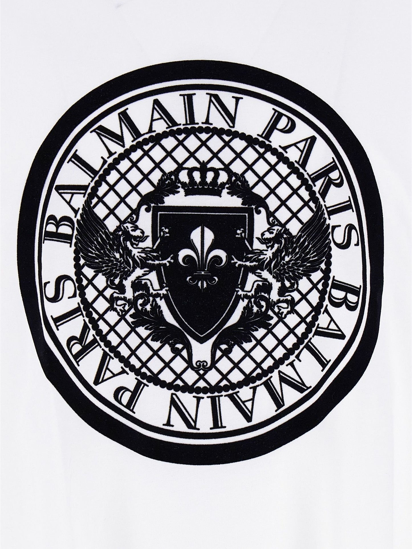 Balmain · Тениска · White/Black | DontMiss.bg