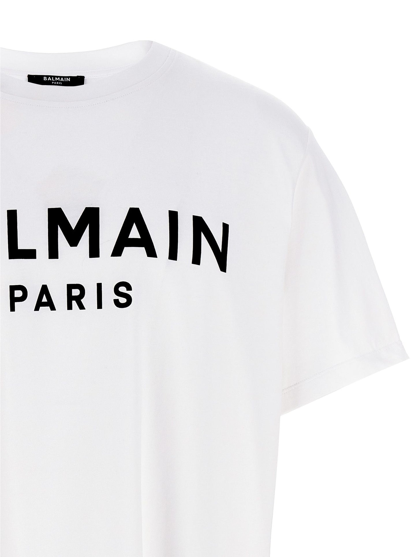Balmain · Тениска · White/Black | DontMiss.bg