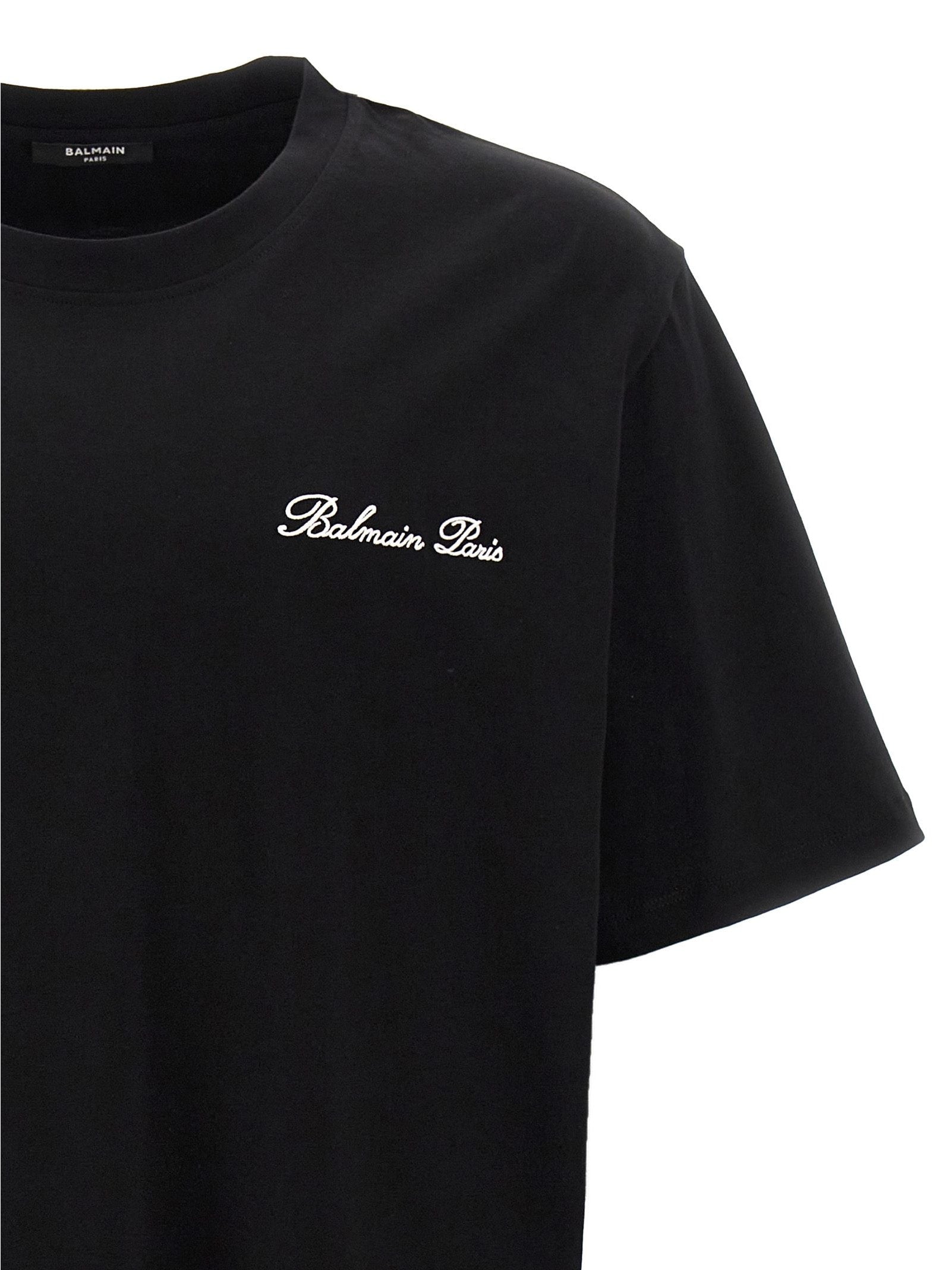 Balmain · Тениска · White/Black | DontMiss.bg