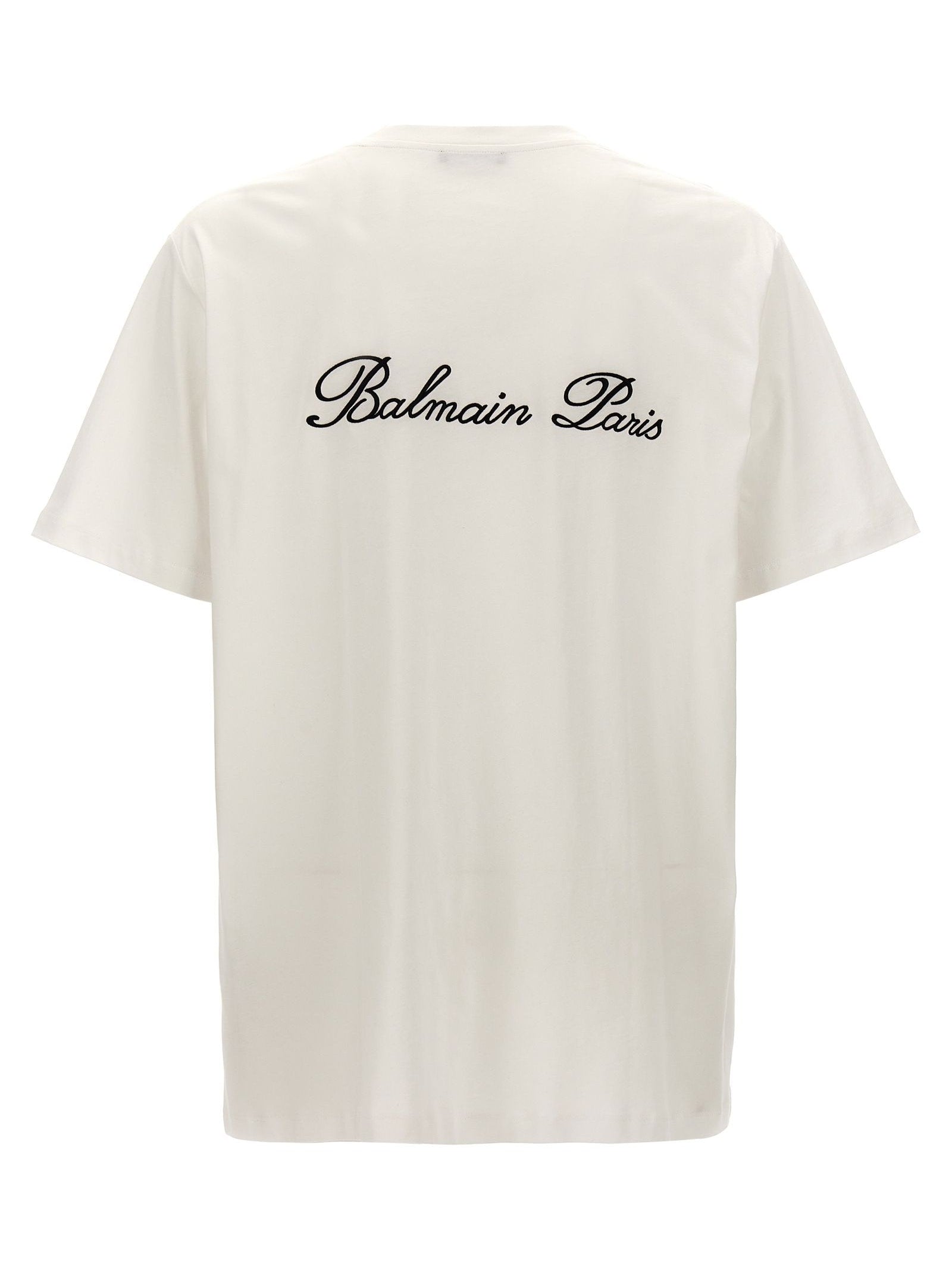 Balmain · Тениска · White/Black | DontMiss.bg
