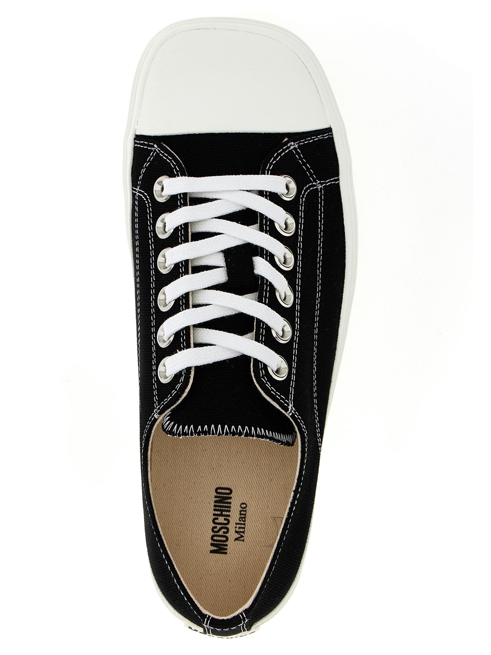 Moschino · Ниски кецове · White/Black | DontMiss.bg
