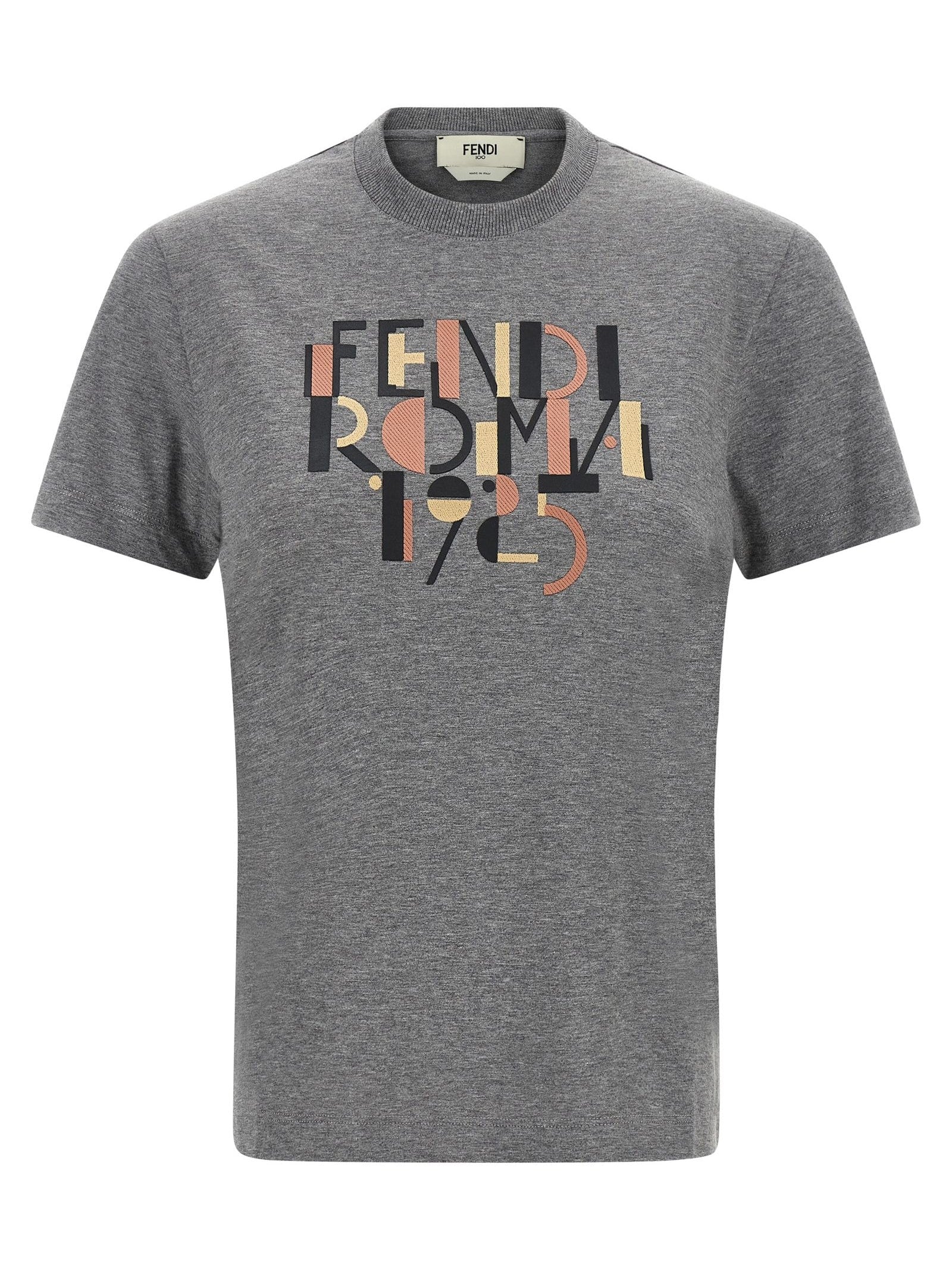 Fendi · Тениска · Сив | DontMiss.bg