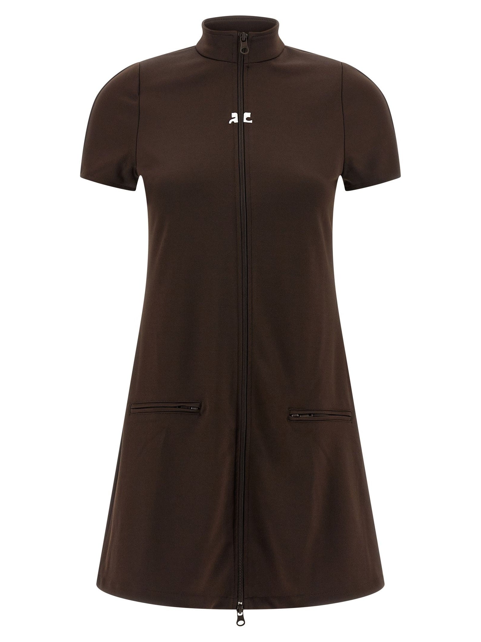 Courrèges · Рокля · Кафяв | DontMiss.bg
