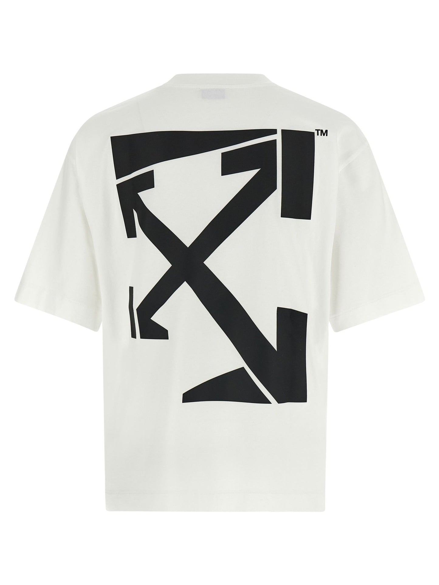 Off-White · Тениска · White/Black | DontMiss.bg