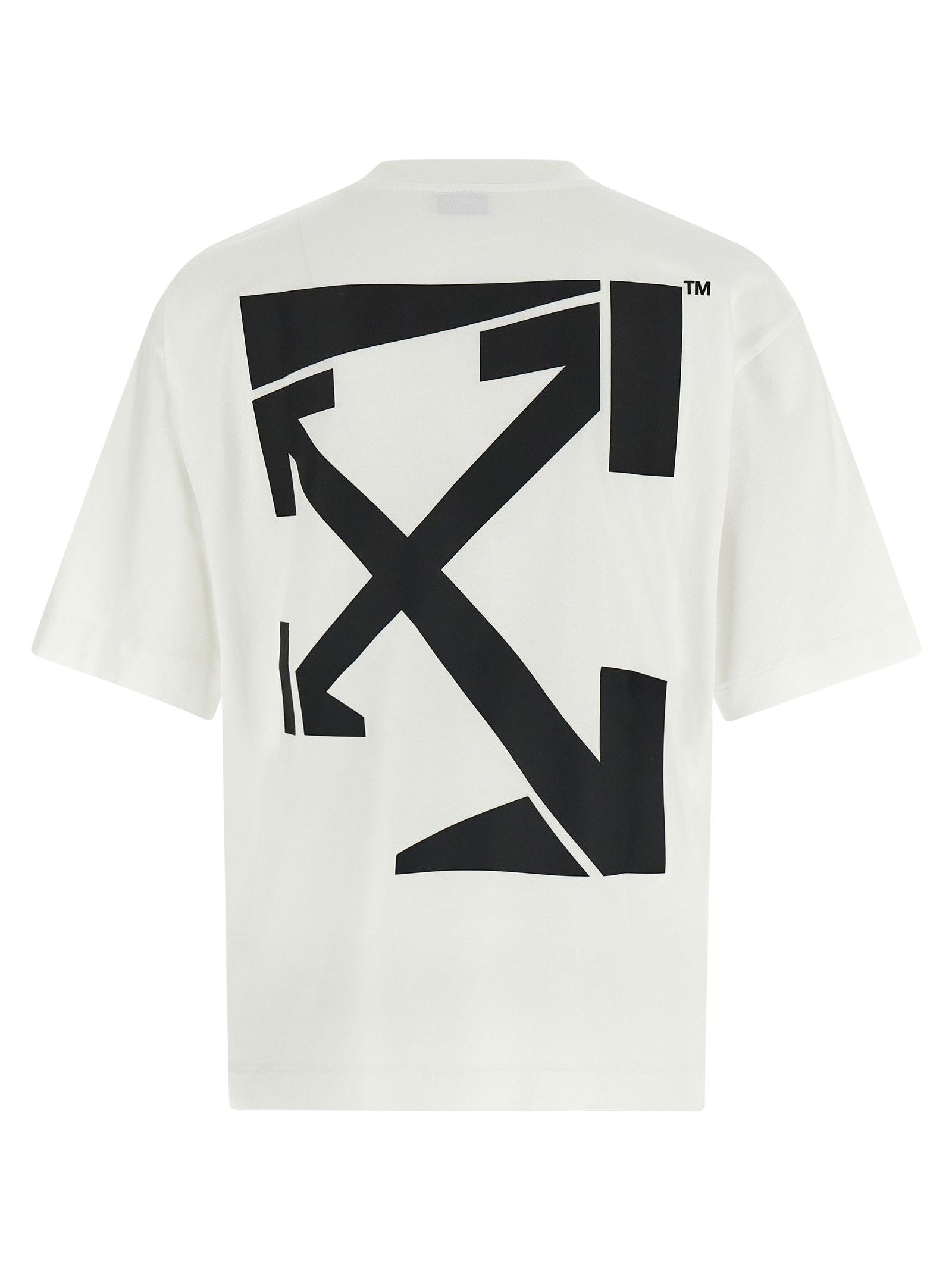 Off-White · Тениска · White/Black | DontMiss.bg