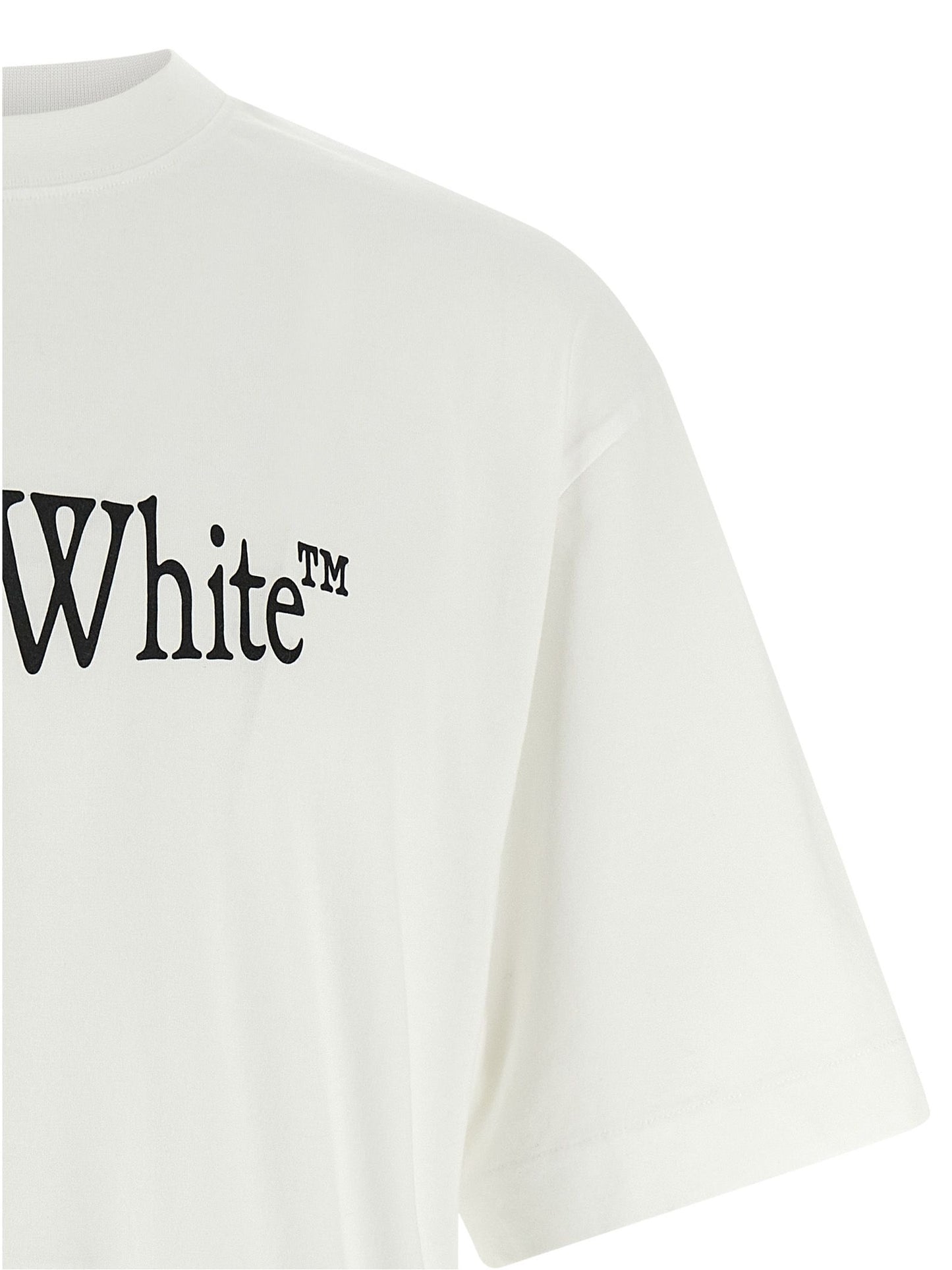 Off-White · Тениска · White/Black | DontMiss.bg