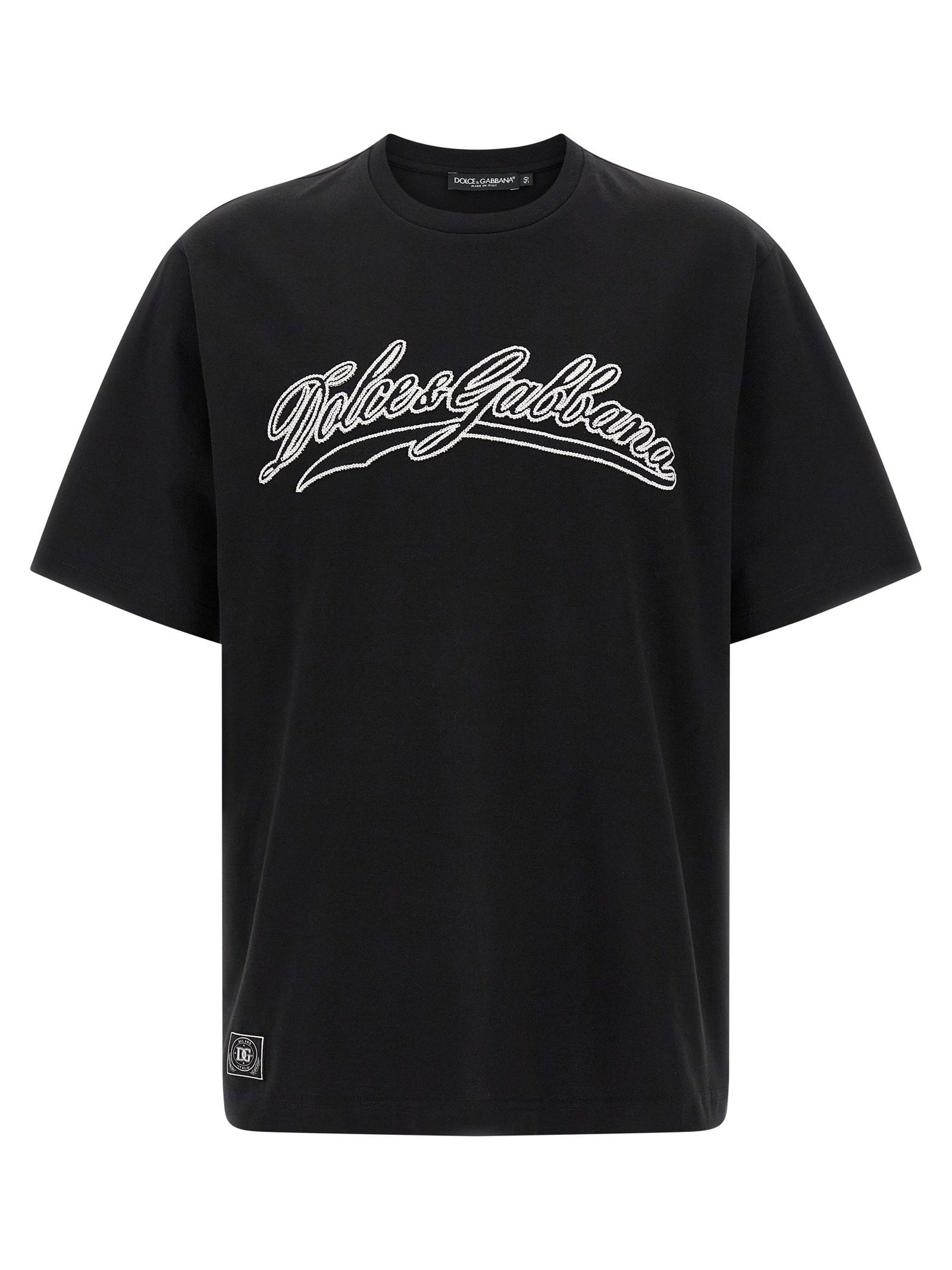 Dolce&Gabbana · Тениска · White/Black | DontMiss.bg
