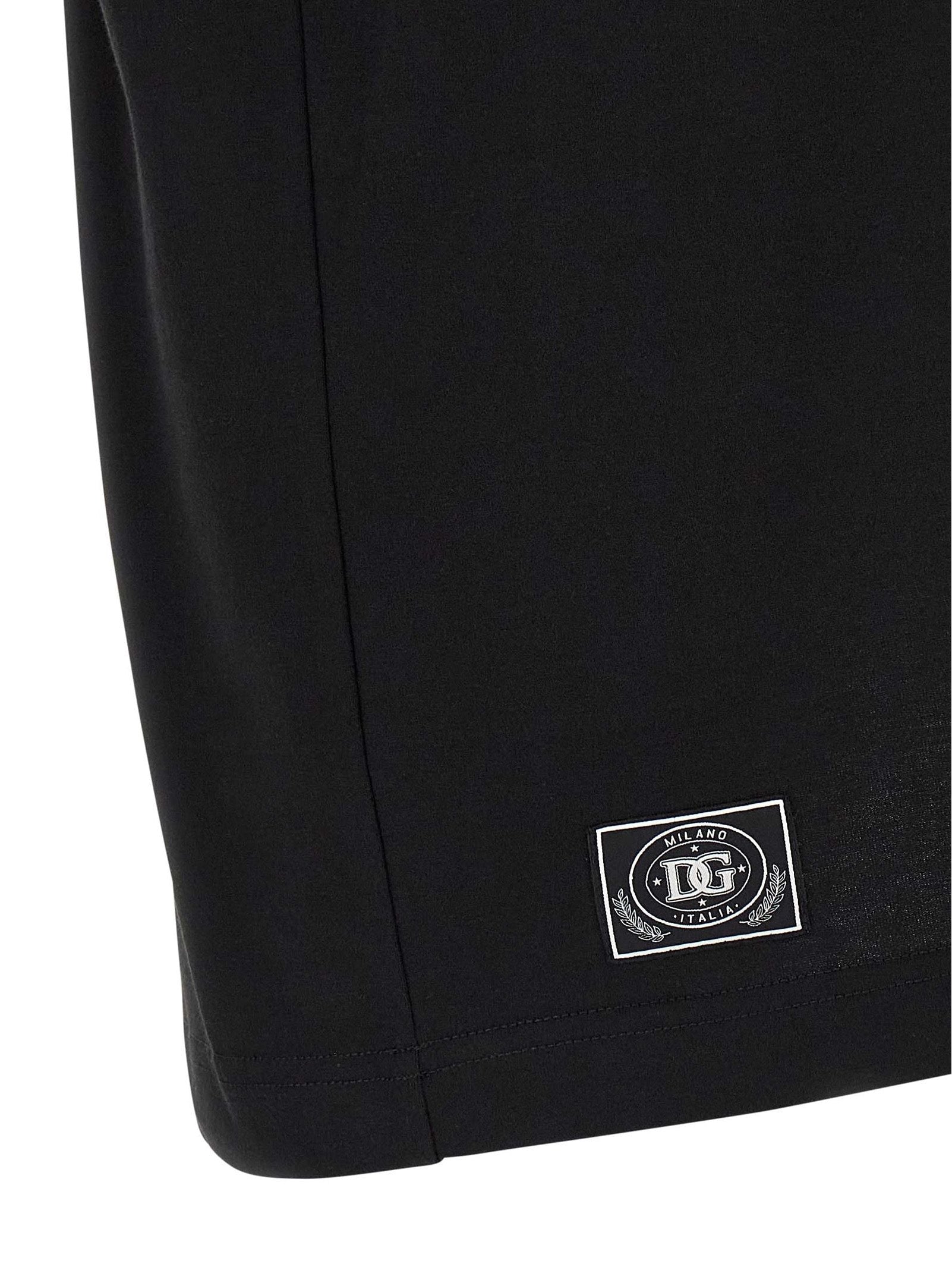 Dolce&Gabbana · Тениска · White/Black | DontMiss.bg