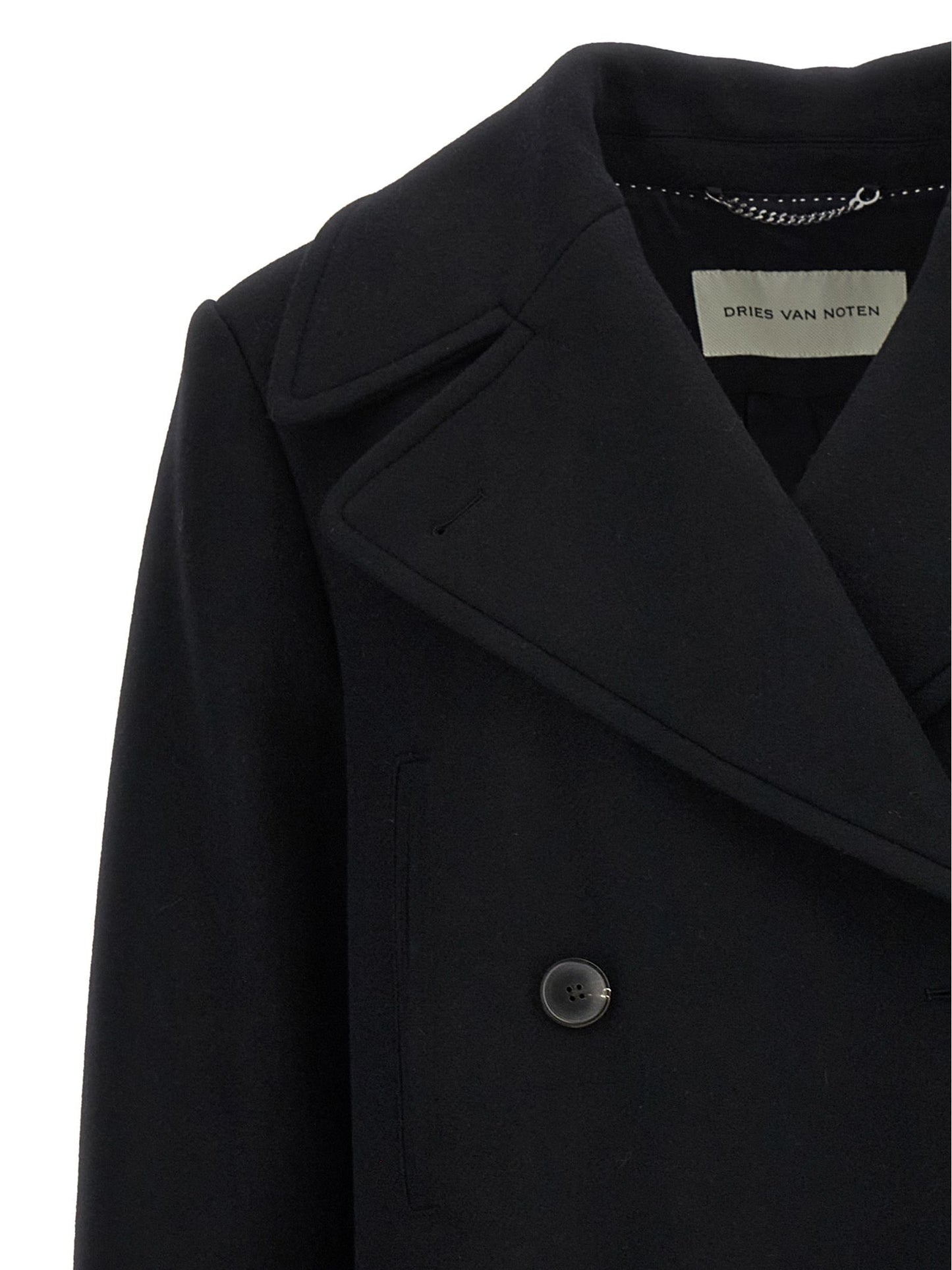 Dries Van Noten · Палто · Черен | DontMiss.bg