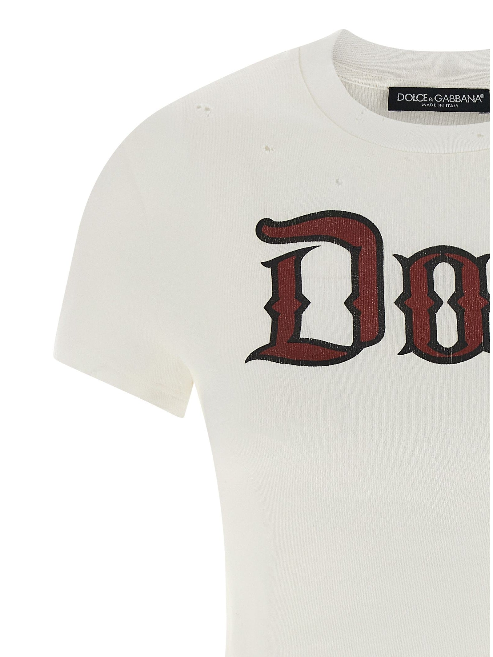 Dolce&Gabbana · Тениска · Бял | DontMiss.bg