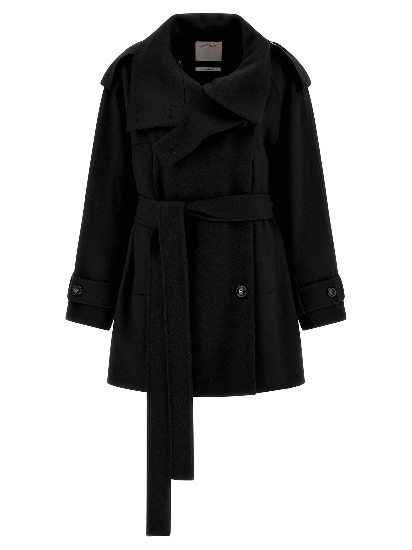 Sportmax · Палто · Черен | DontMiss.bg