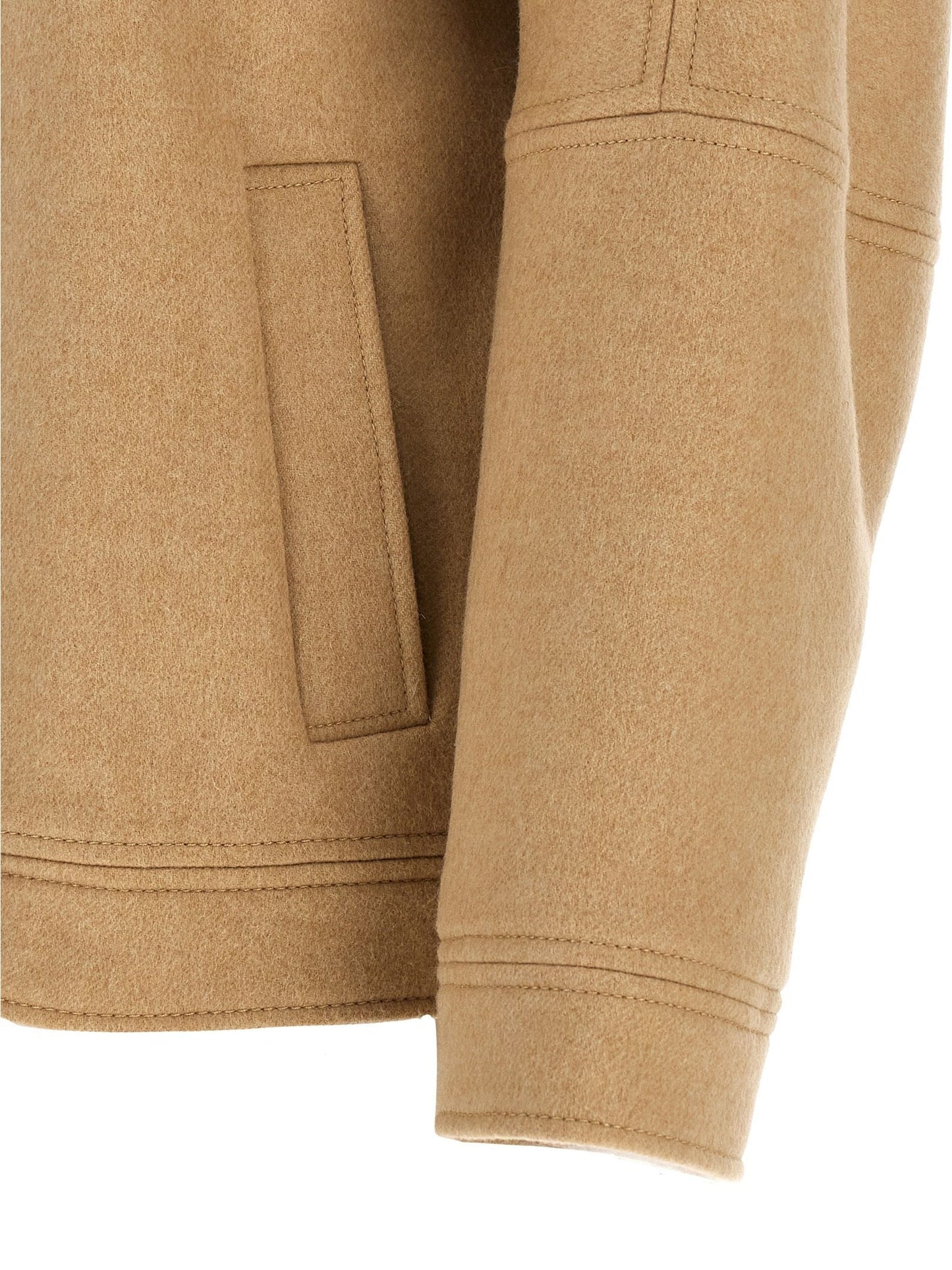 Max Mara · Бомбър яке · Бежов | DontMiss.bg