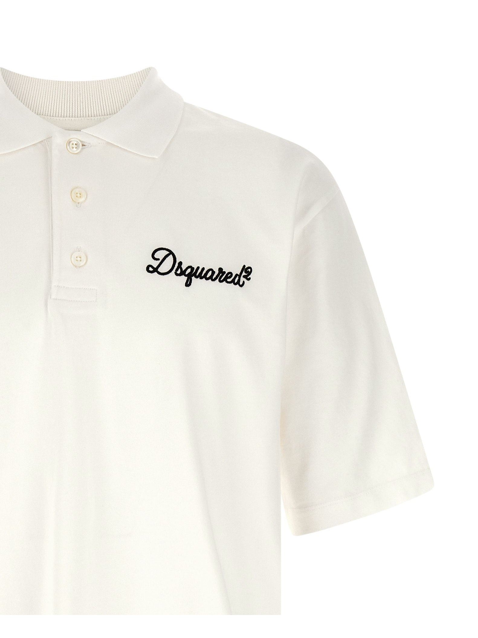 Dsquared2 · Поло тениска · Бял | DontMiss.bg