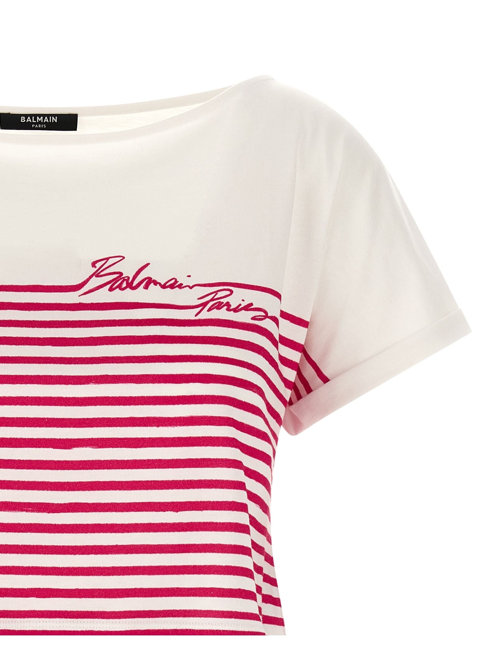 Balmain · Тениска · Лилав | DontMiss.bg