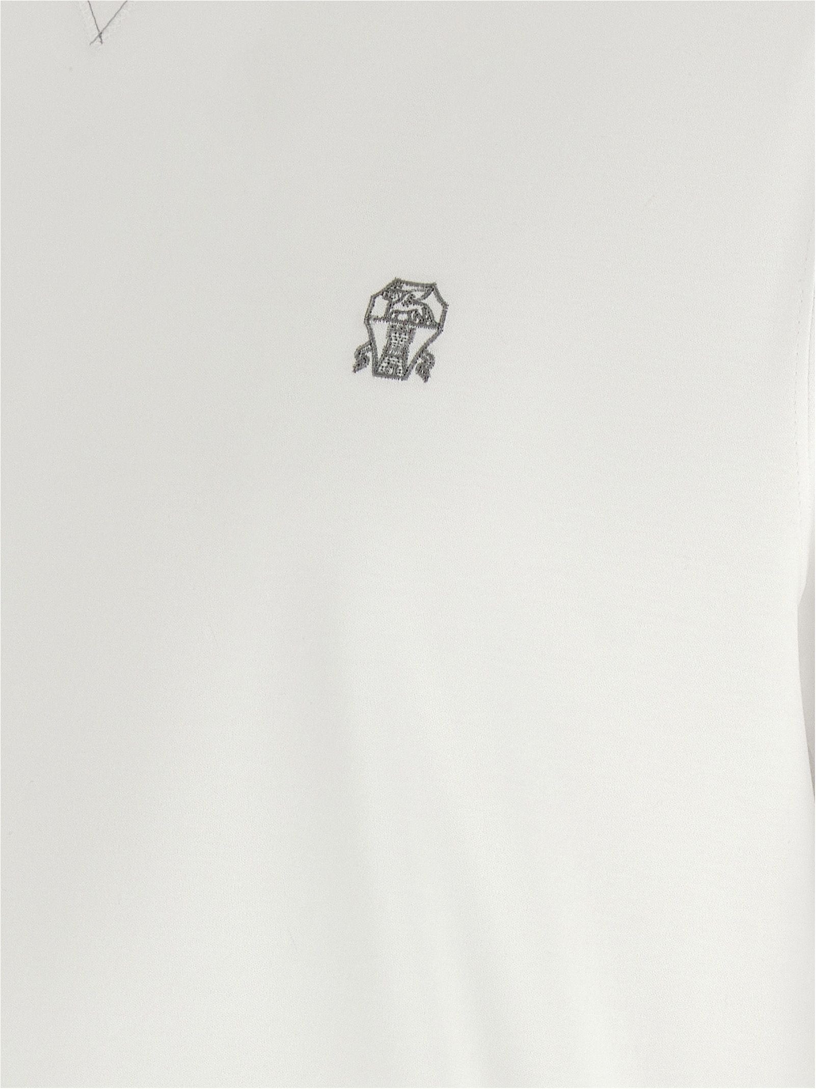 Brunello Cucinelli · Тениска · Бял | DontMiss.bg