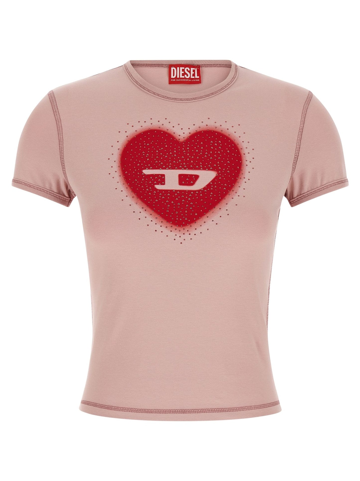 Diesel · Тениска · Розов | DontMiss.bg