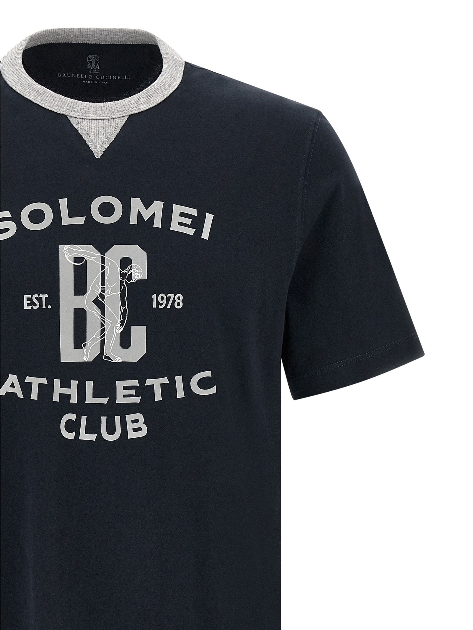 Brunello Cucinelli · Тениска · Син | DontMiss.bg