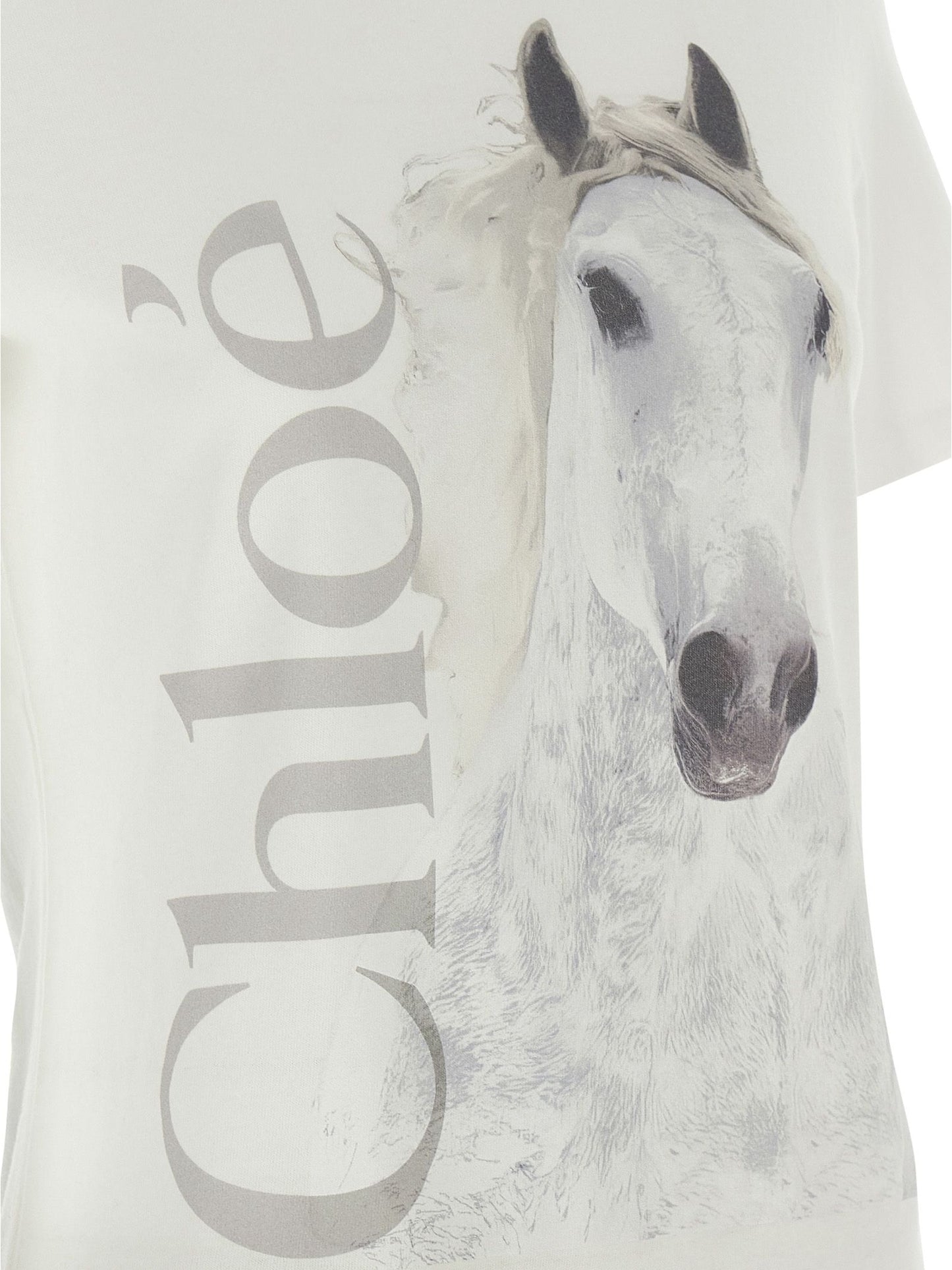 Chloé · Тениска · Бял | DontMiss.bg