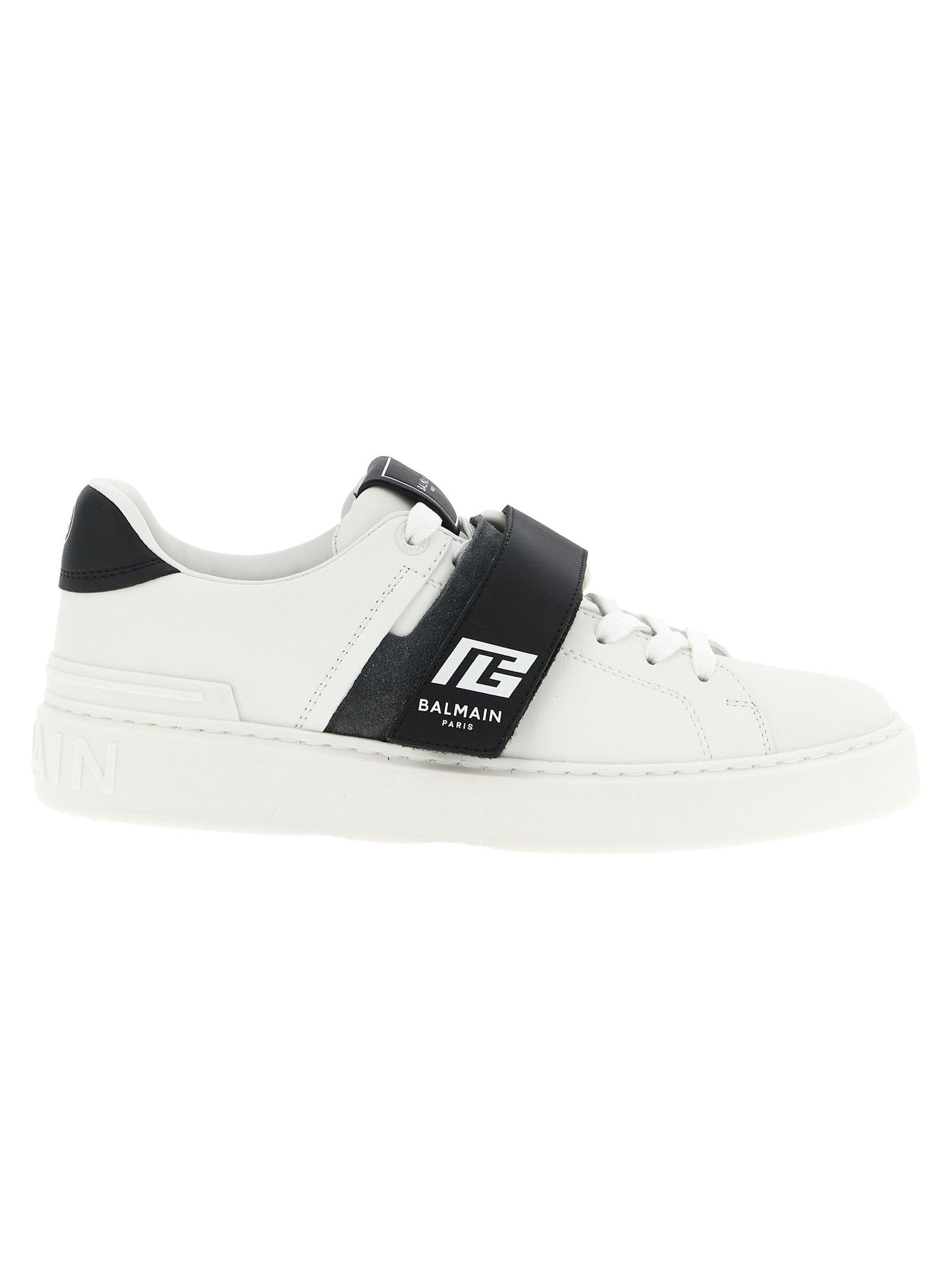 Balmain · Ниски кецове · White/Black | DontMiss.bg