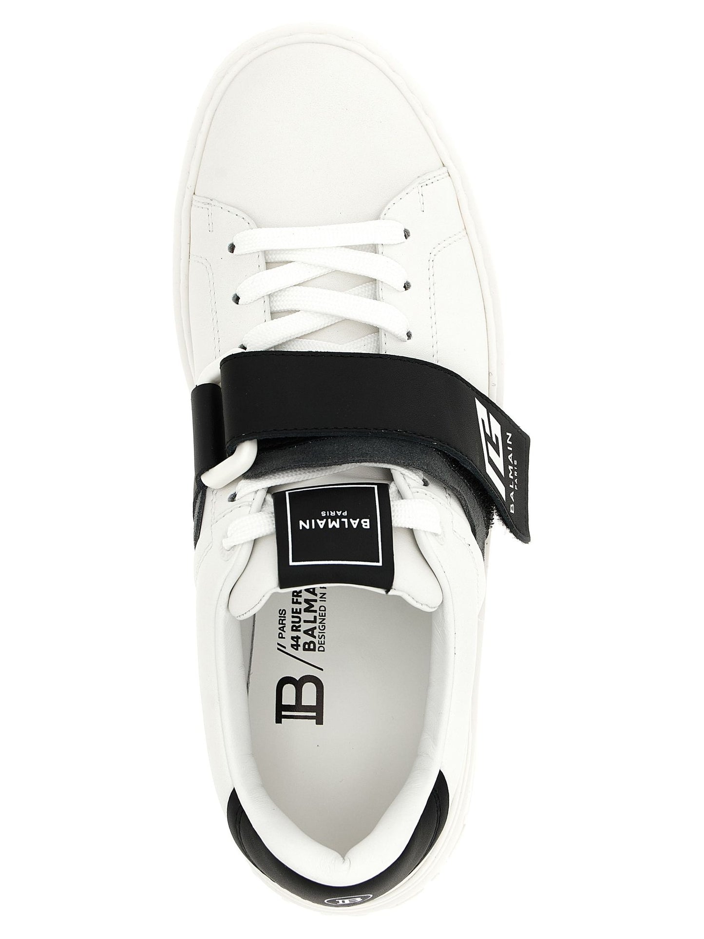 Balmain · Ниски кецове · White/Black | DontMiss.bg