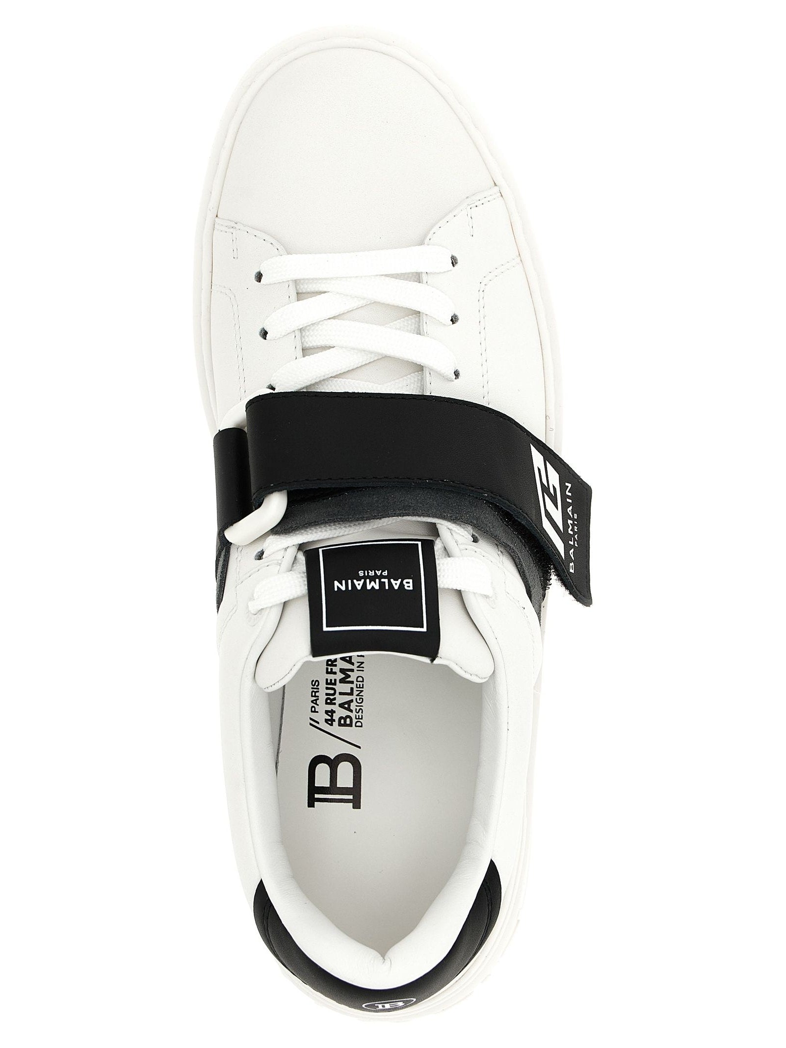Balmain · Ниски кецове · White/Black | DontMiss.bg