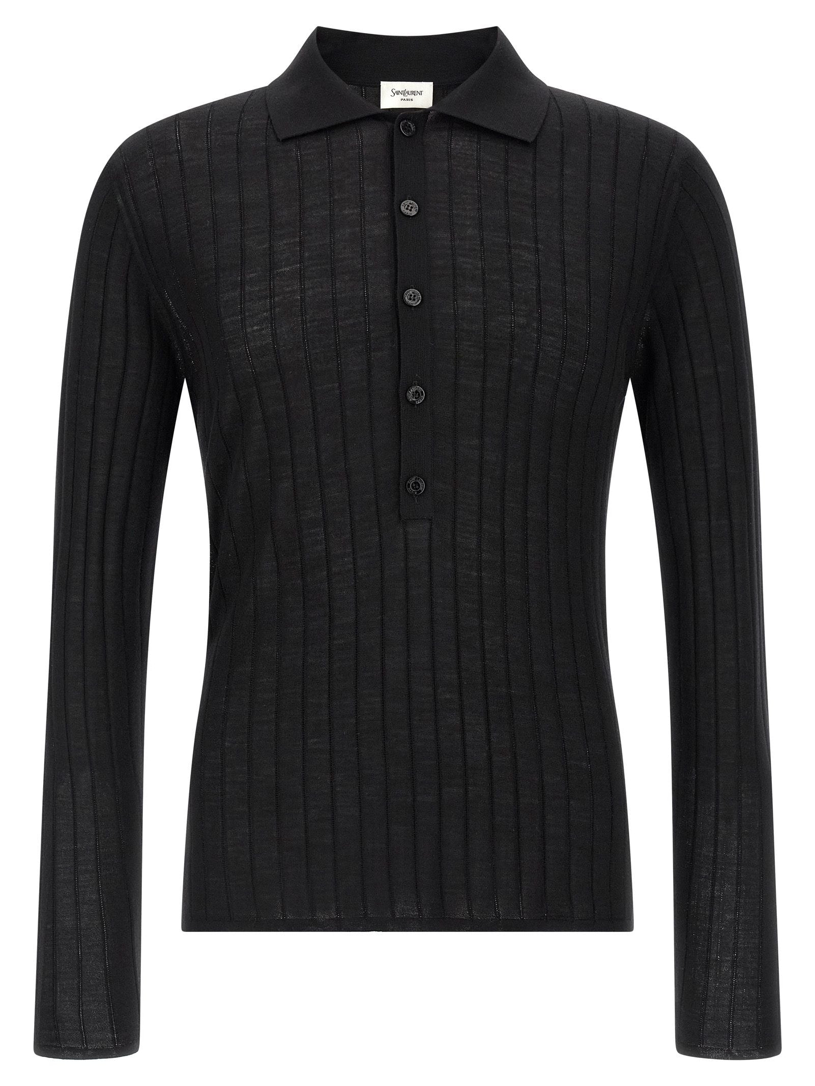 Saint Laurent · Пуловер · Черен | DontMiss.bg