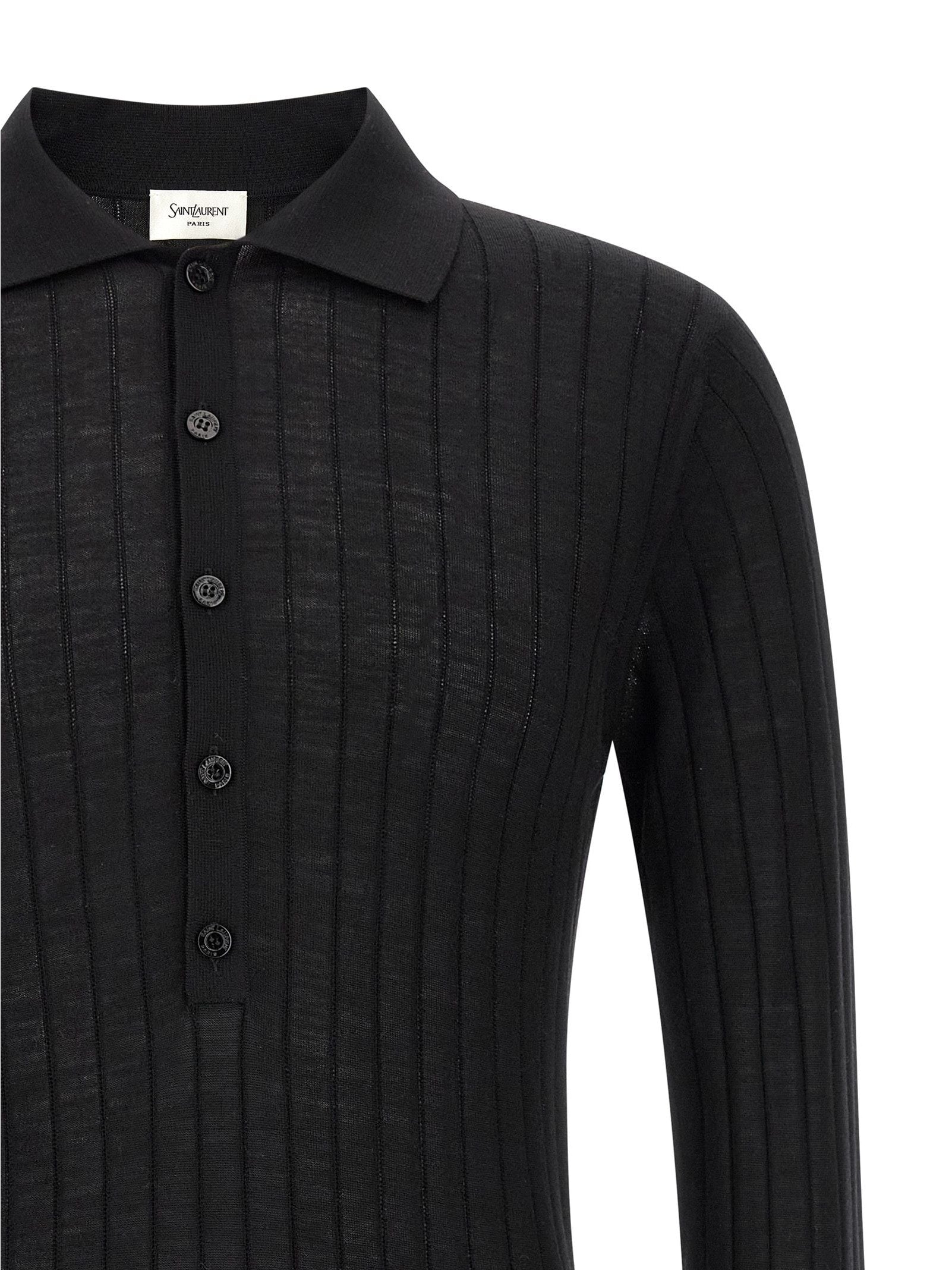 Saint Laurent · Пуловер · Черен | DontMiss.bg