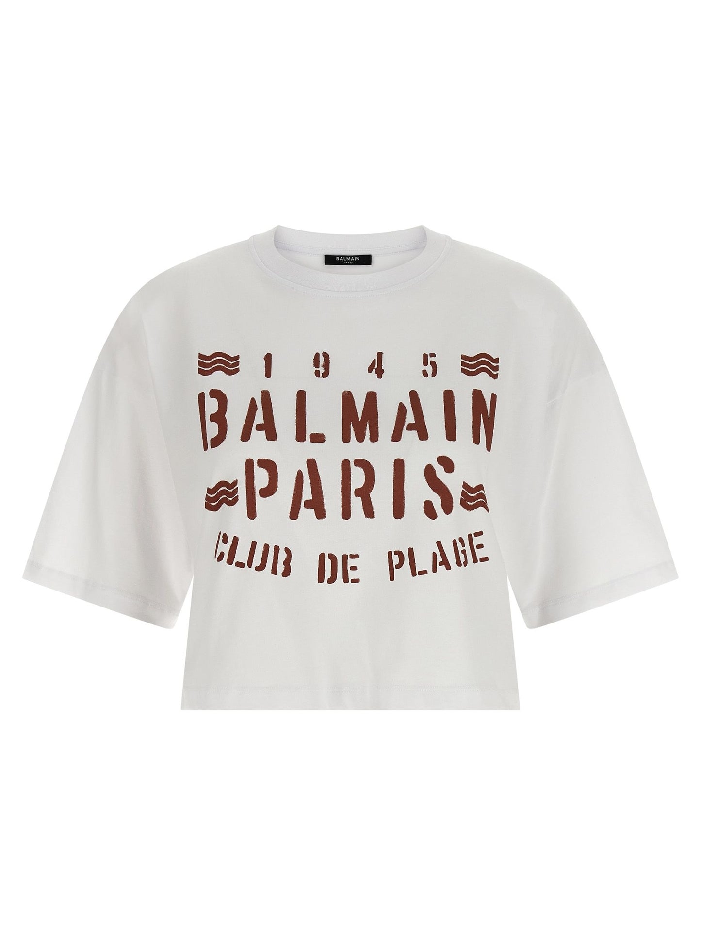 Balmain · Тениска · Бял | DontMiss.bg