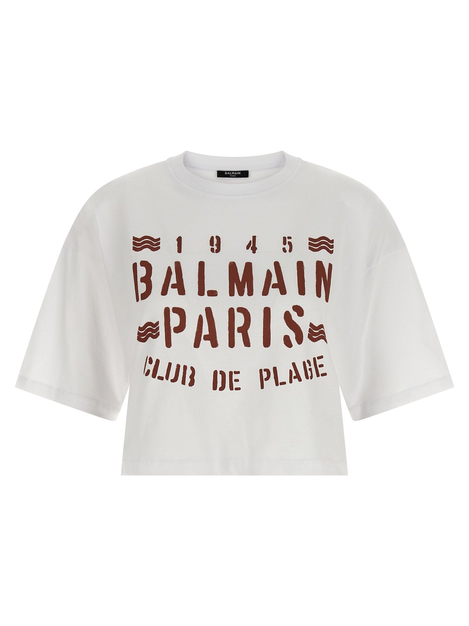 Balmain · Тениска · Бял | DontMiss.bg