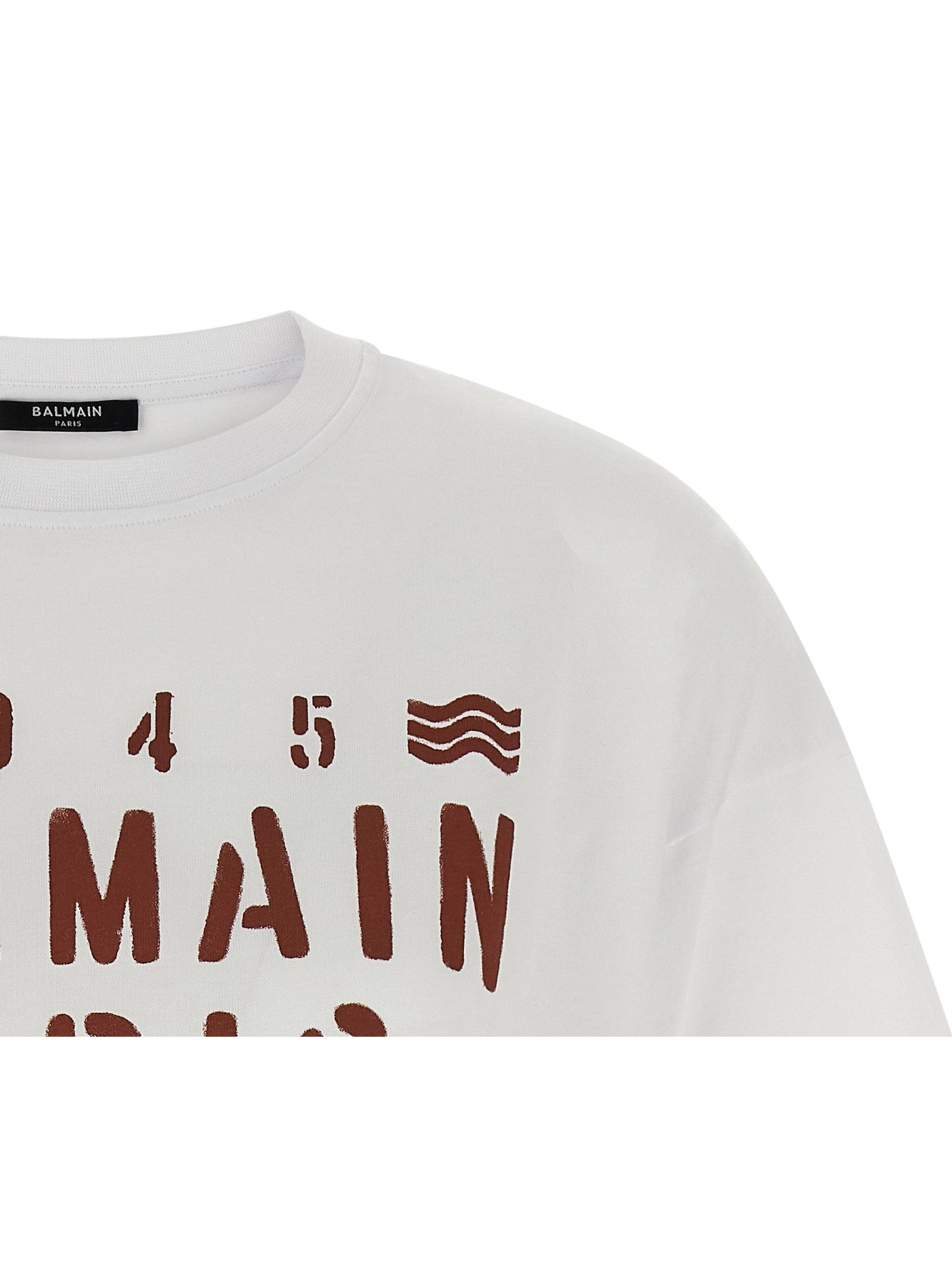 Balmain · Тениска · Бял | DontMiss.bg