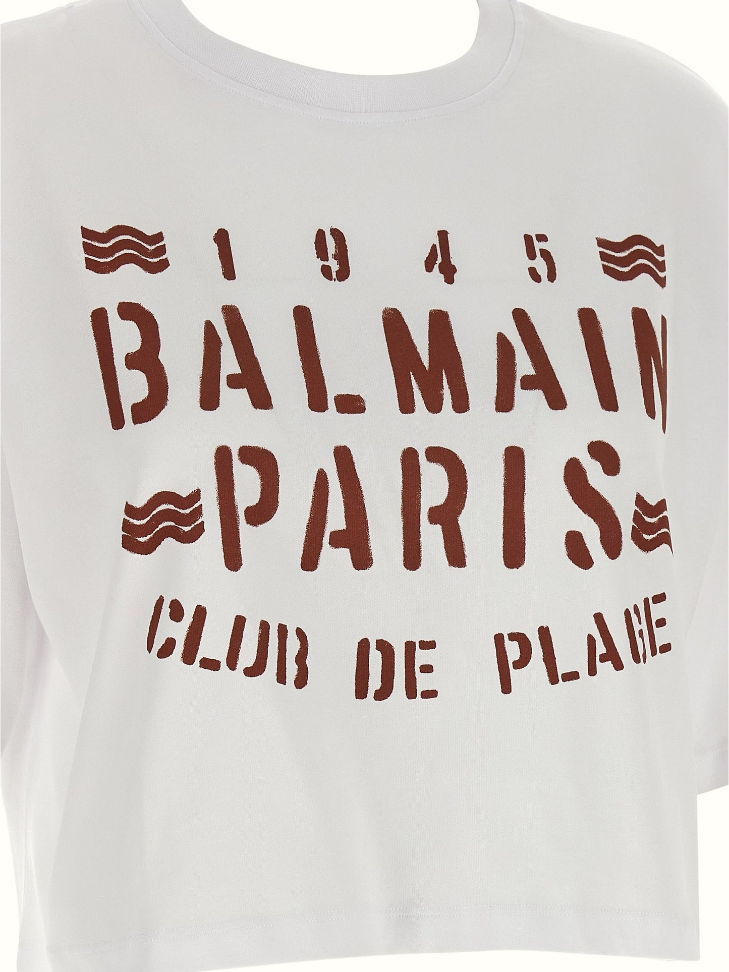 Balmain · Тениска · Бял | DontMiss.bg