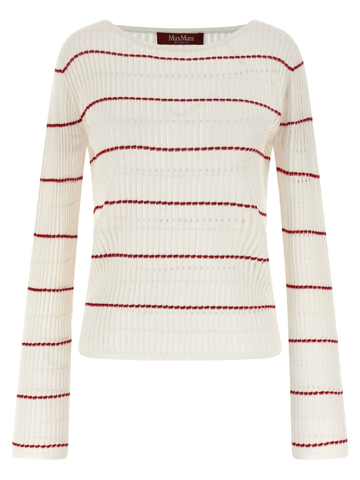 Max Mara · Пуловер · Бял | DontMiss.bg