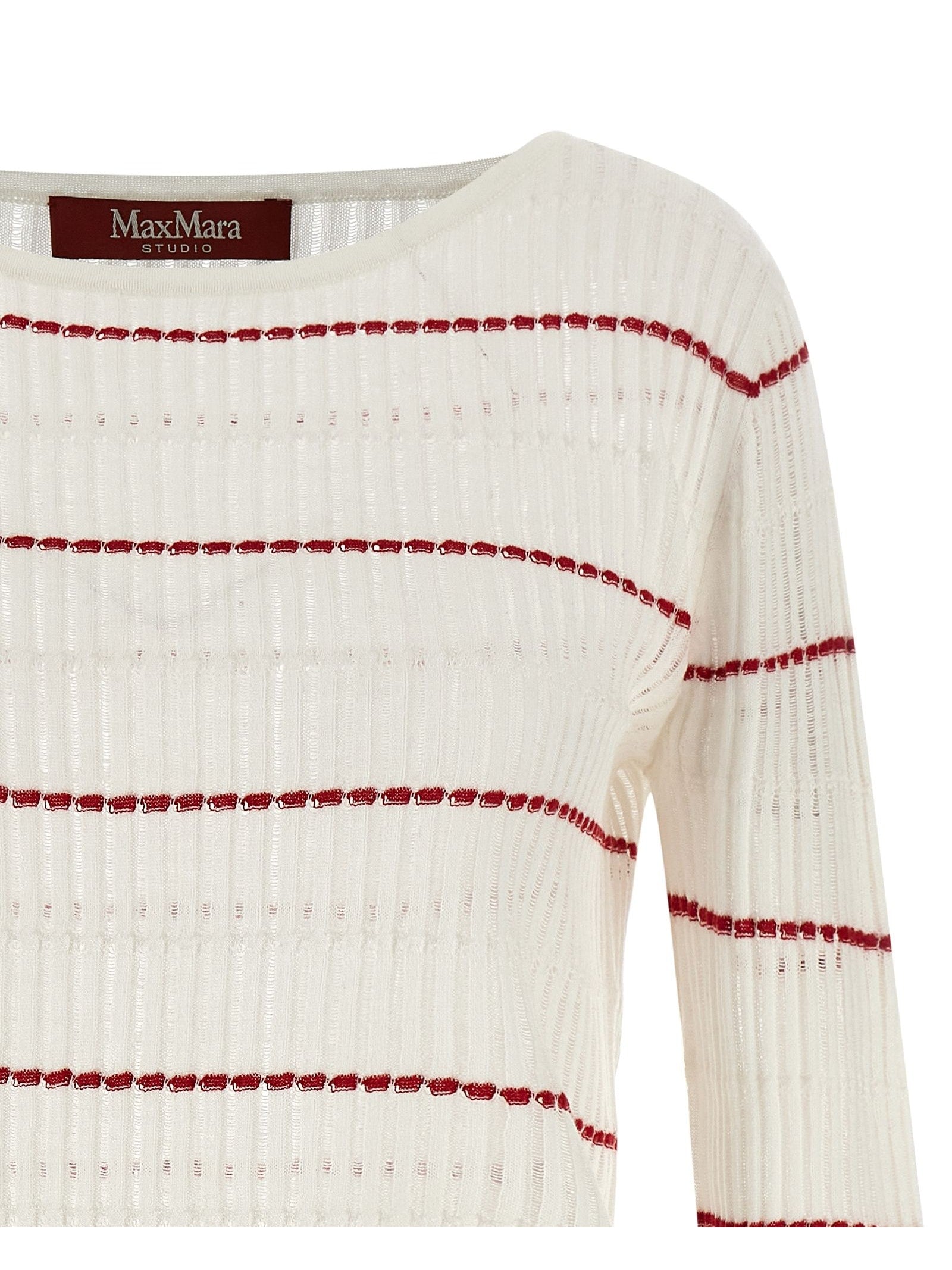Max Mara · Пуловер · Бял | DontMiss.bg