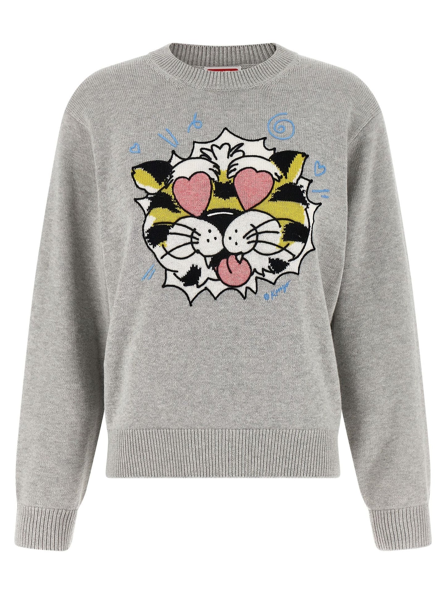 Kenzo · Пуловер · Сив | DontMiss.bg