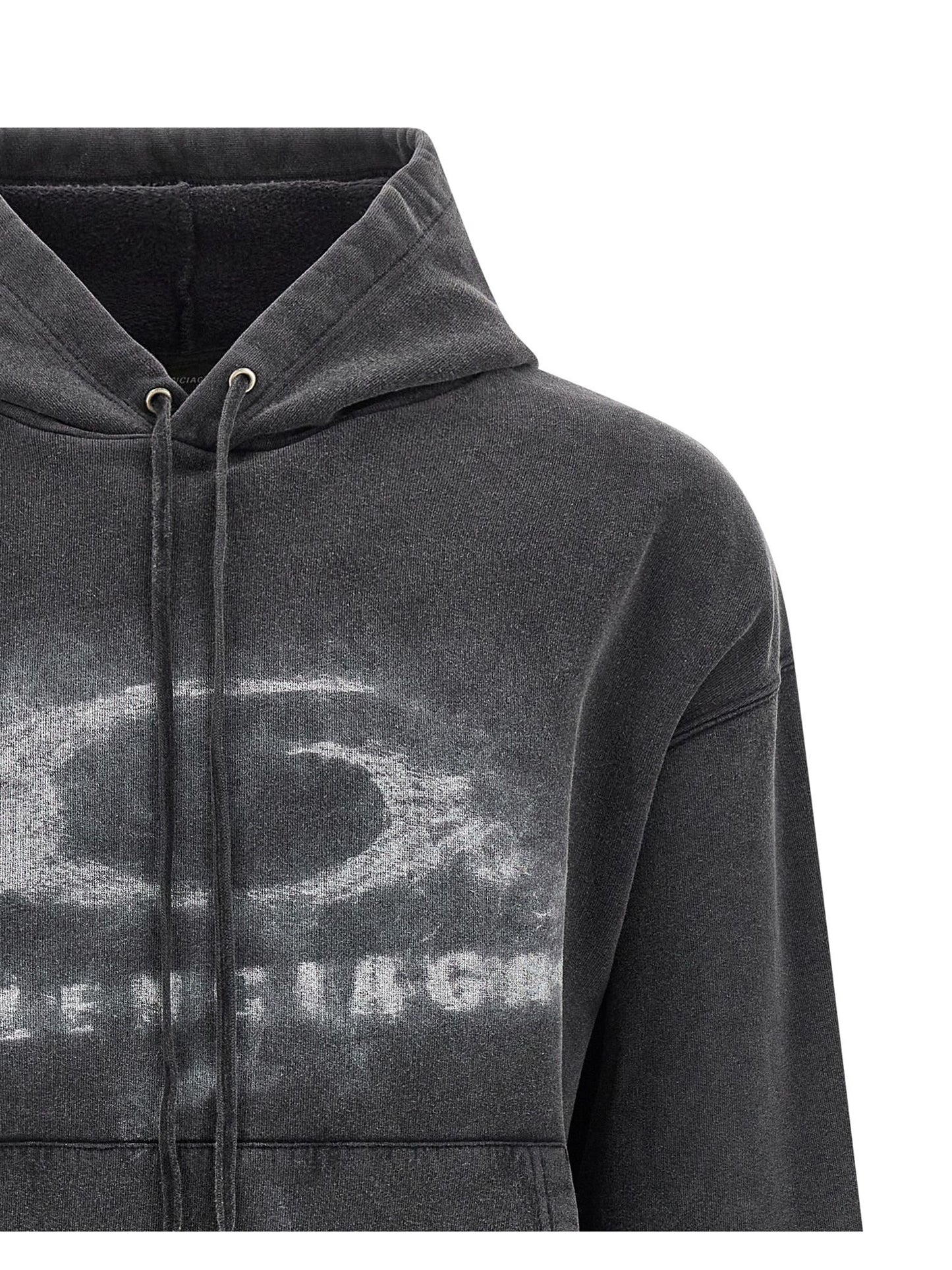 Balenciaga · Суитшърт · White/Black | DontMiss.bg