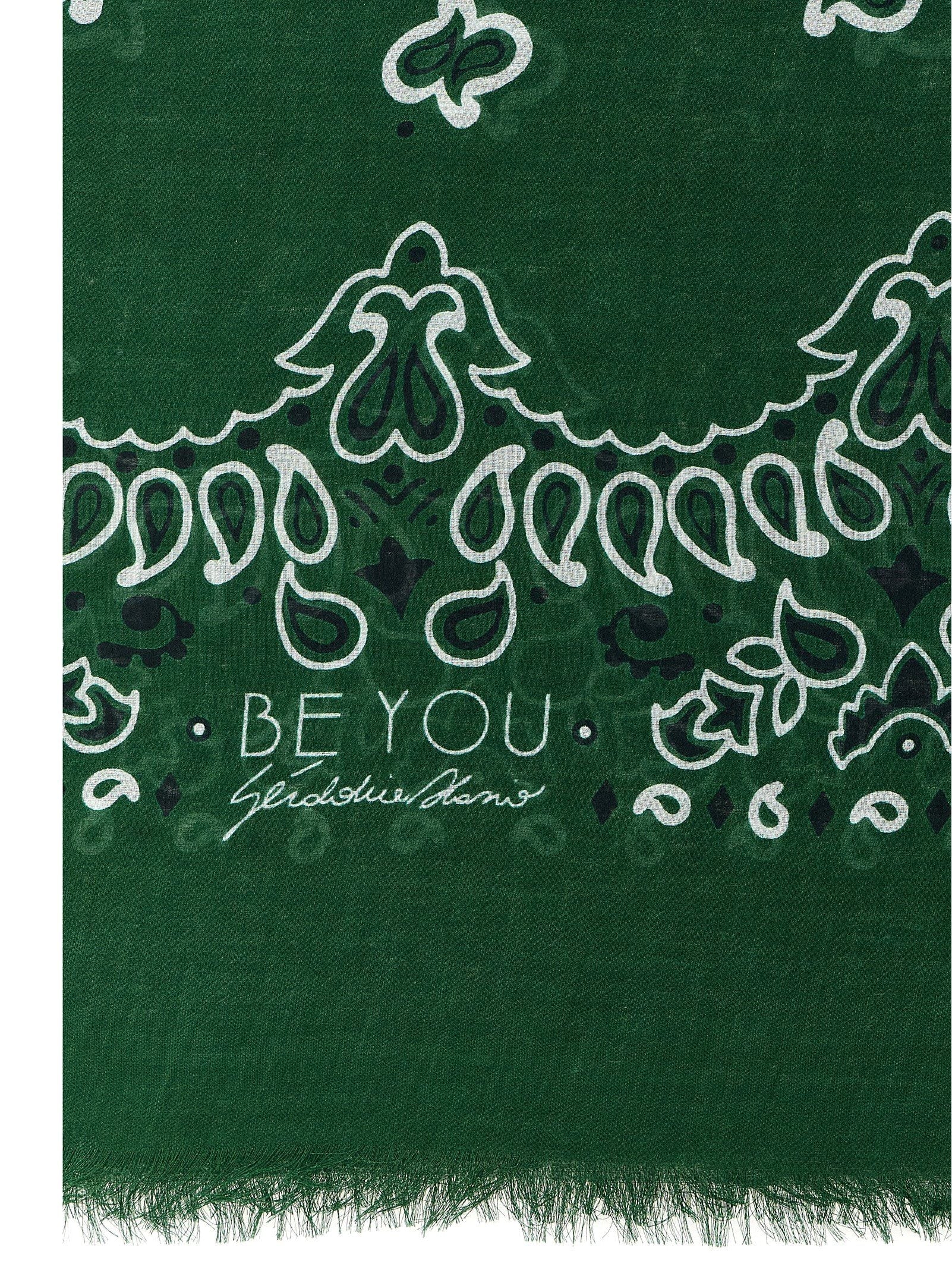 BE YOU · Шал · Зелен | DontMiss.bg