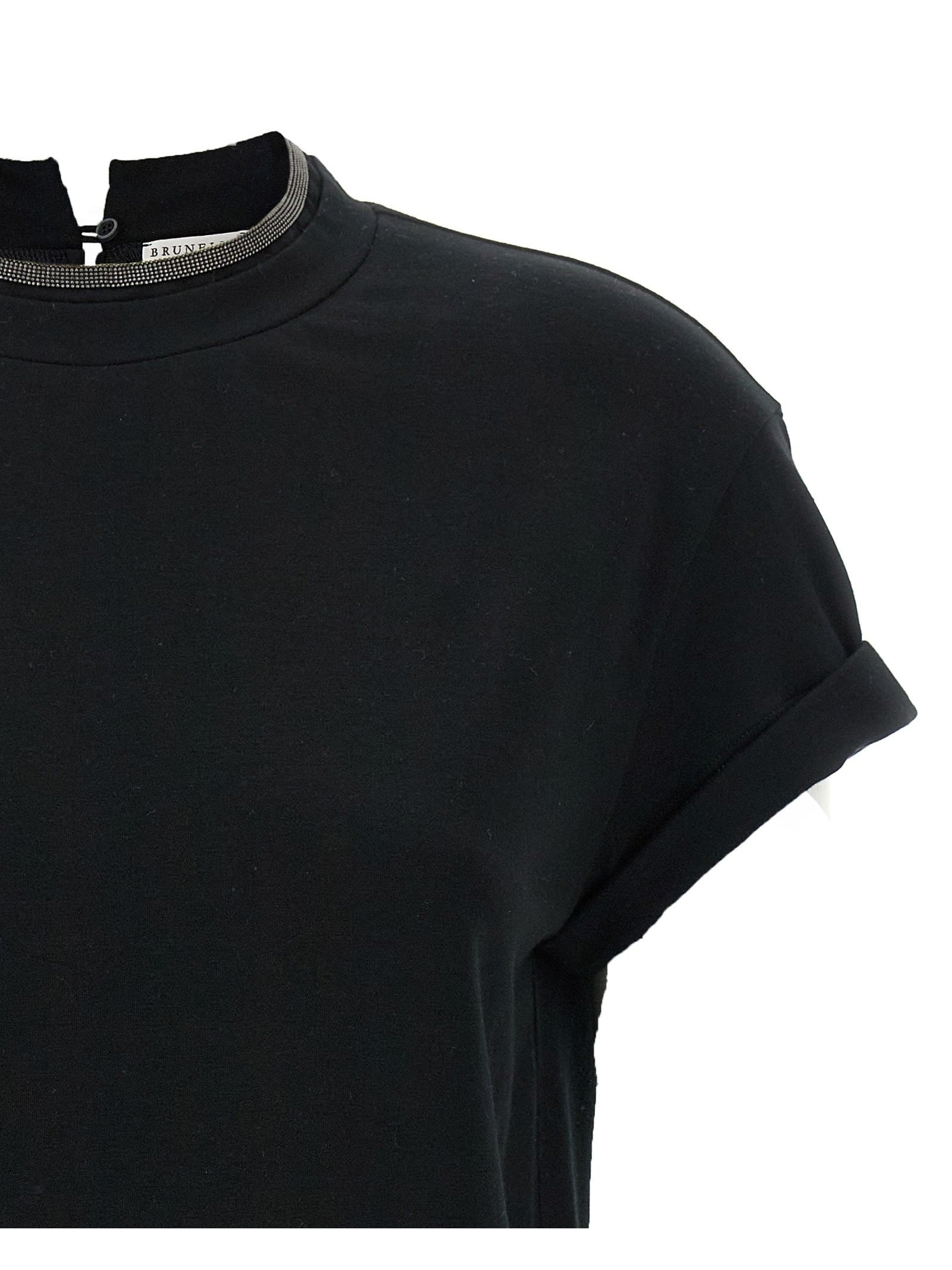 Brunello Cucinelli · Тениска · Черен | DontMiss.bg