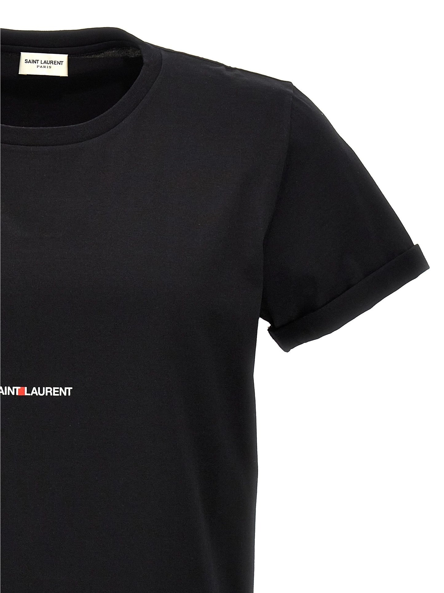 Saint Laurent · Тениска · Черен | DontMiss.bg