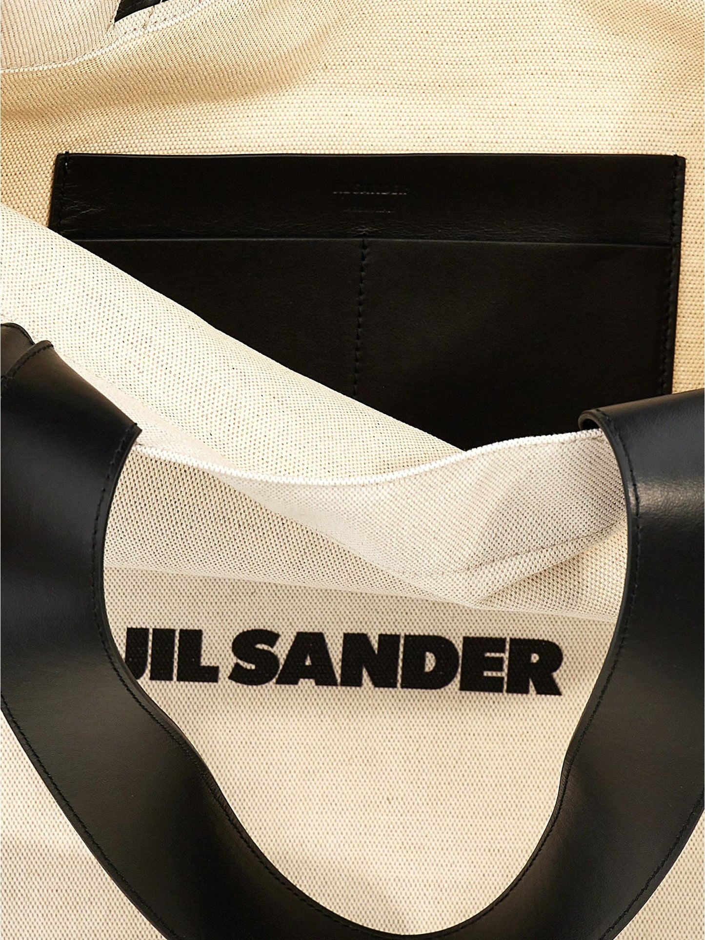 Jil Sander · Дамска чанта · White/Black | DontMiss.bg