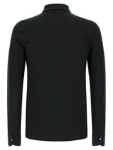 Поло тениска · Черен