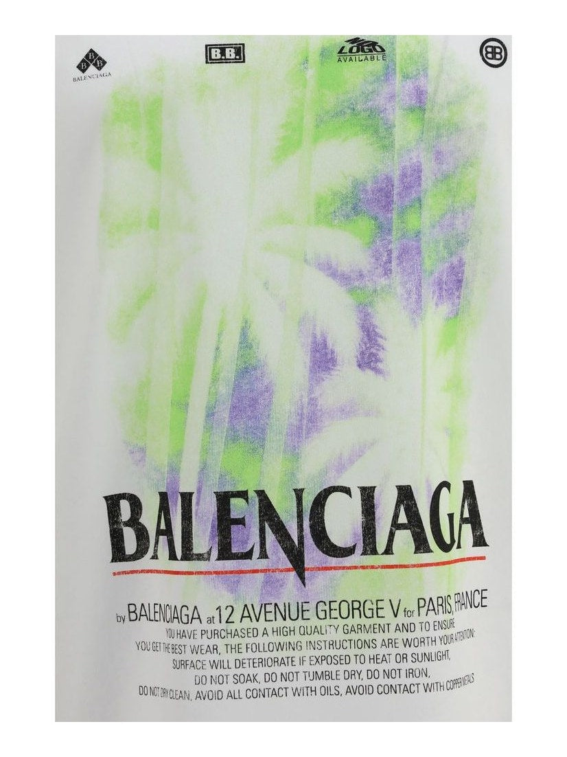 Balenciaga · Тениска · Бял | DontMiss.bg