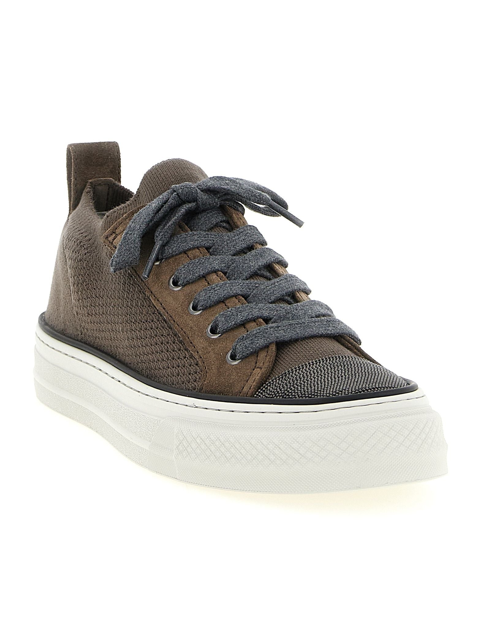 Brunello Cucinelli · Ниски кецове · Кафяв | DontMiss.bg