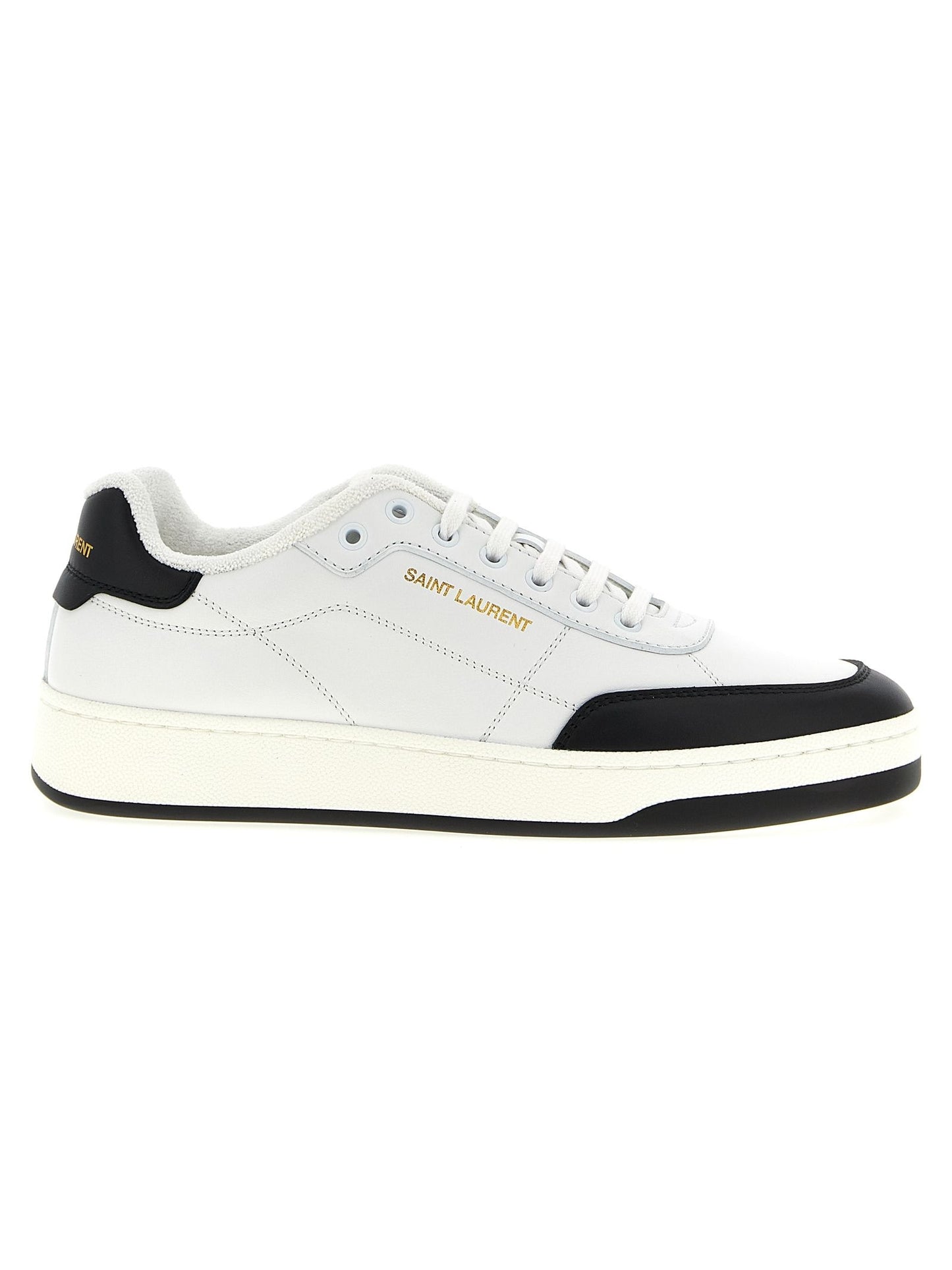 Saint Laurent · Ниски кецове · White/Black | DontMiss.bg